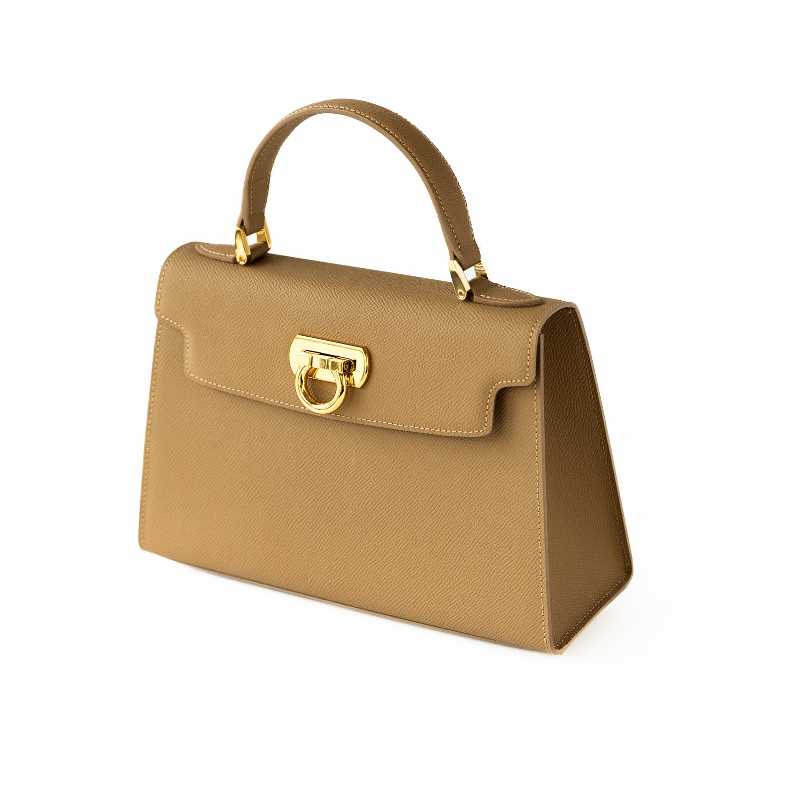 【おつとめ品セール】カンパネラ25(ショルダー付き) キュイール・ミネルバ/チャイ