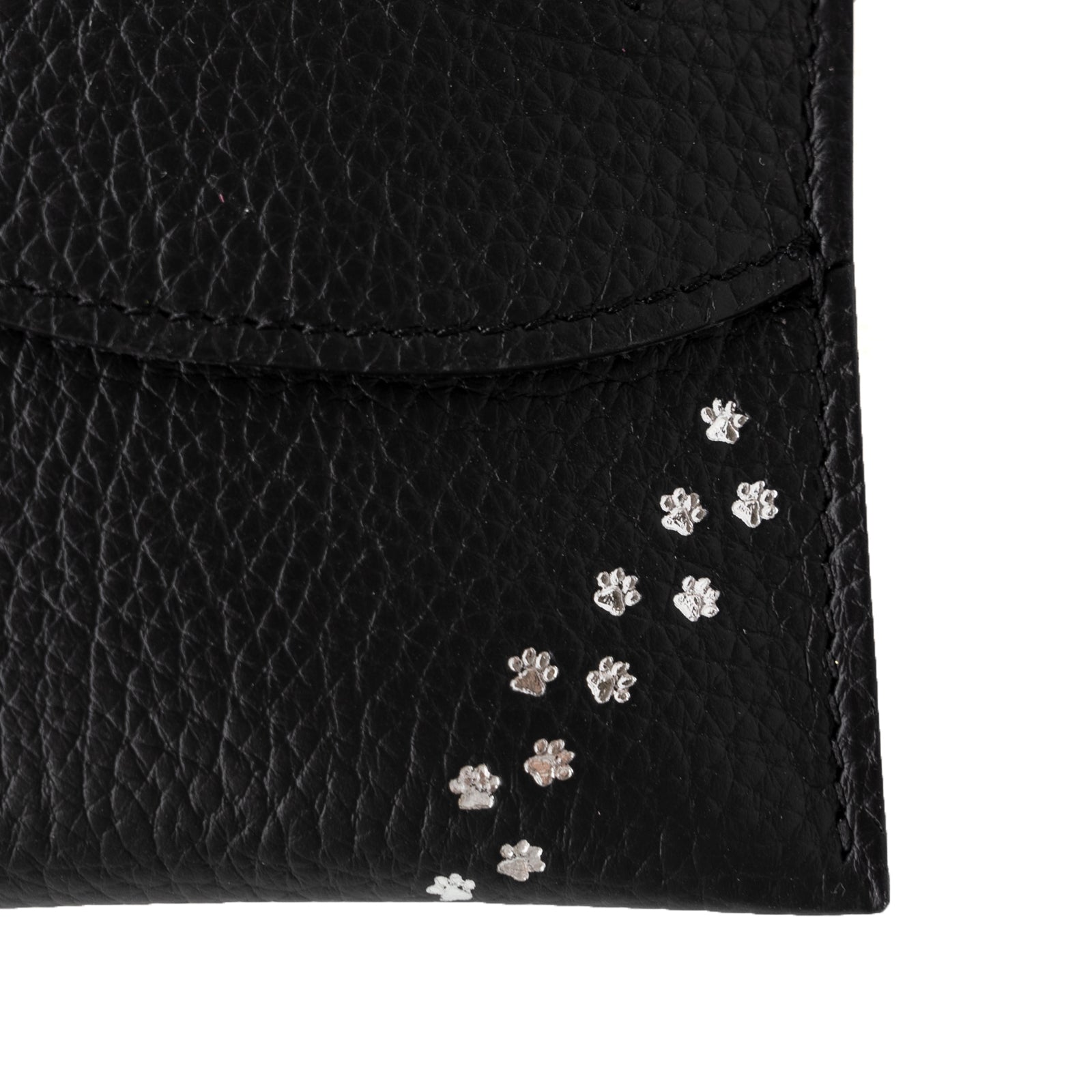 Cat Pocket Tissue Case Cuir Mash / Black