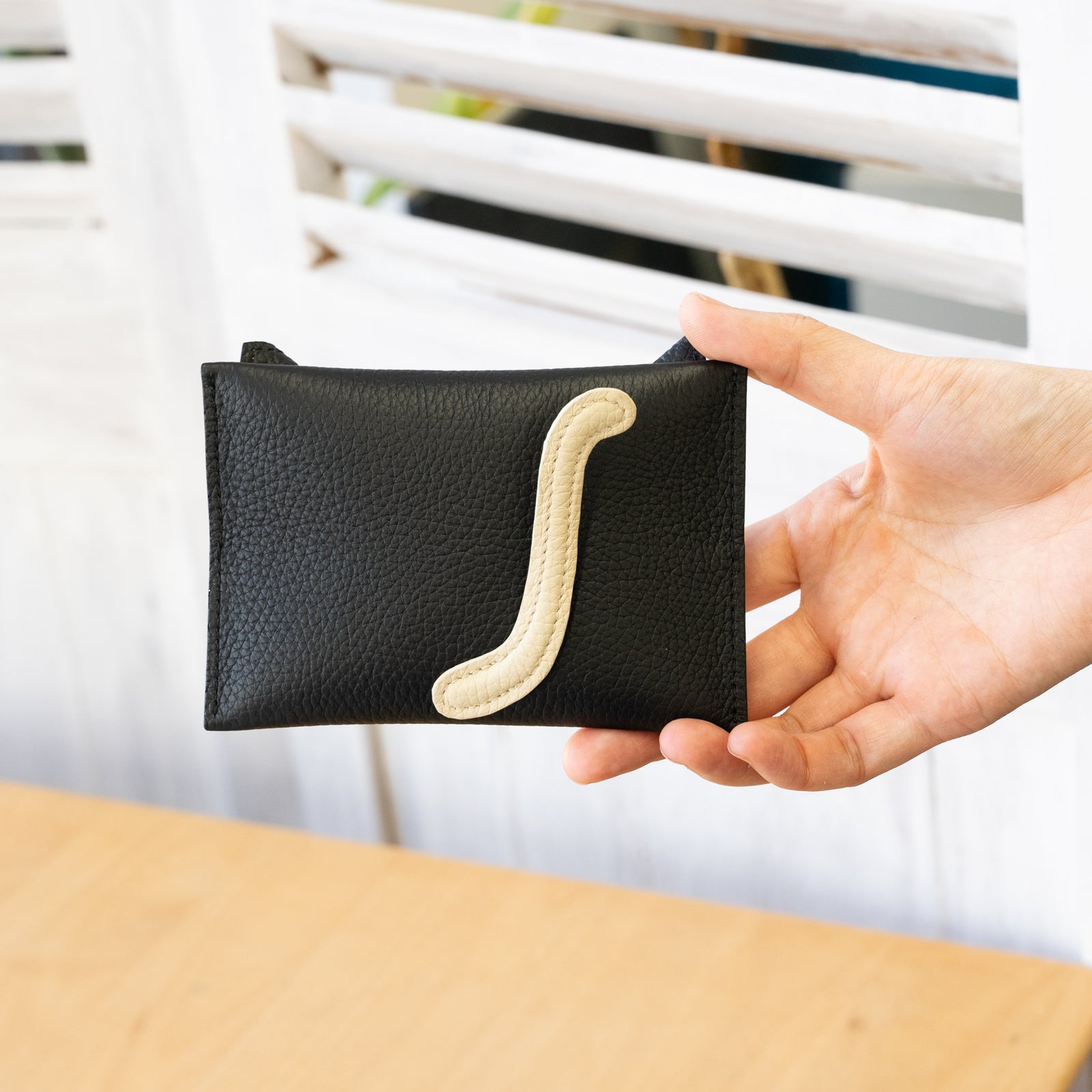 Cat Pocket Tissue Case Cuir Mash / Black