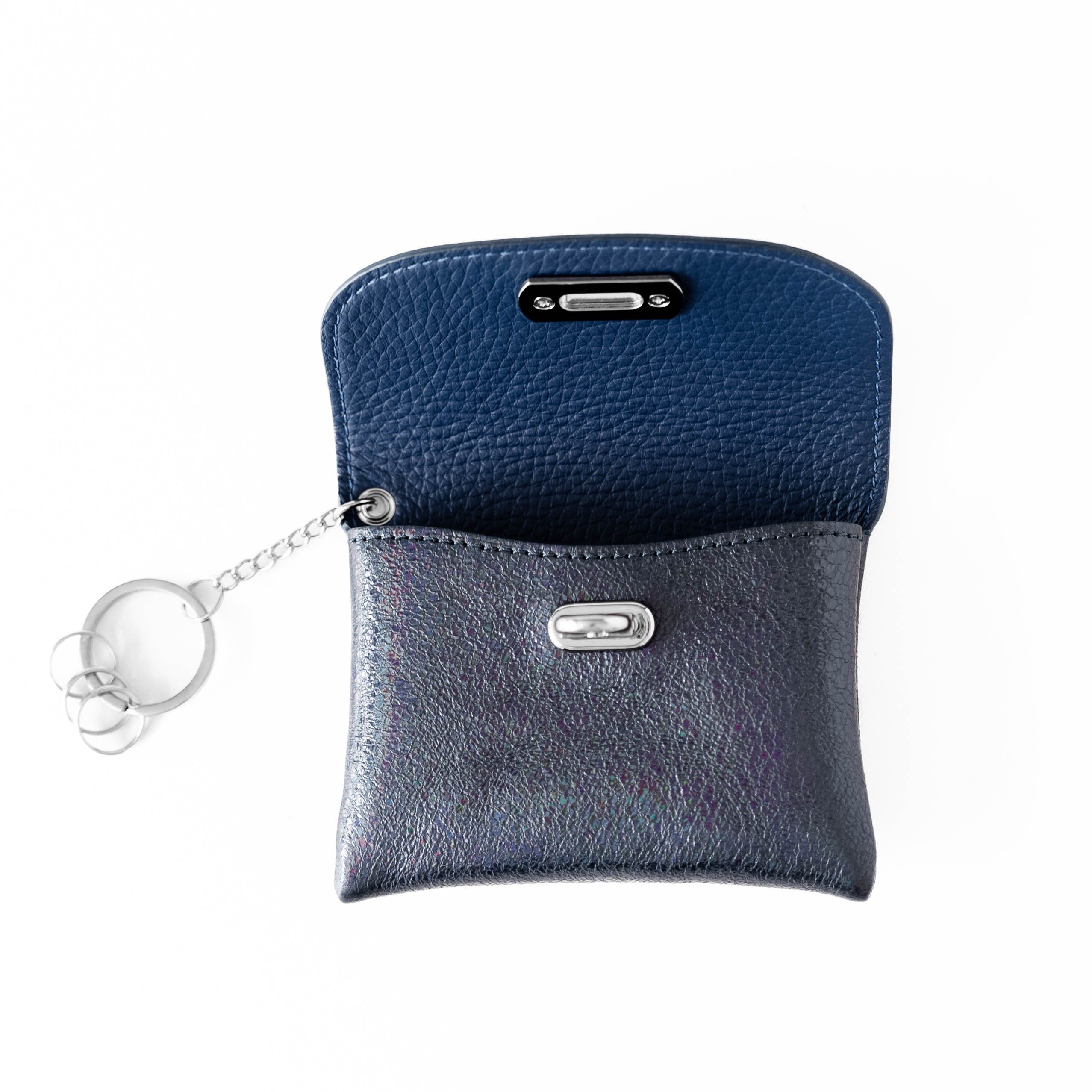 Leather flap smart key case / Prism