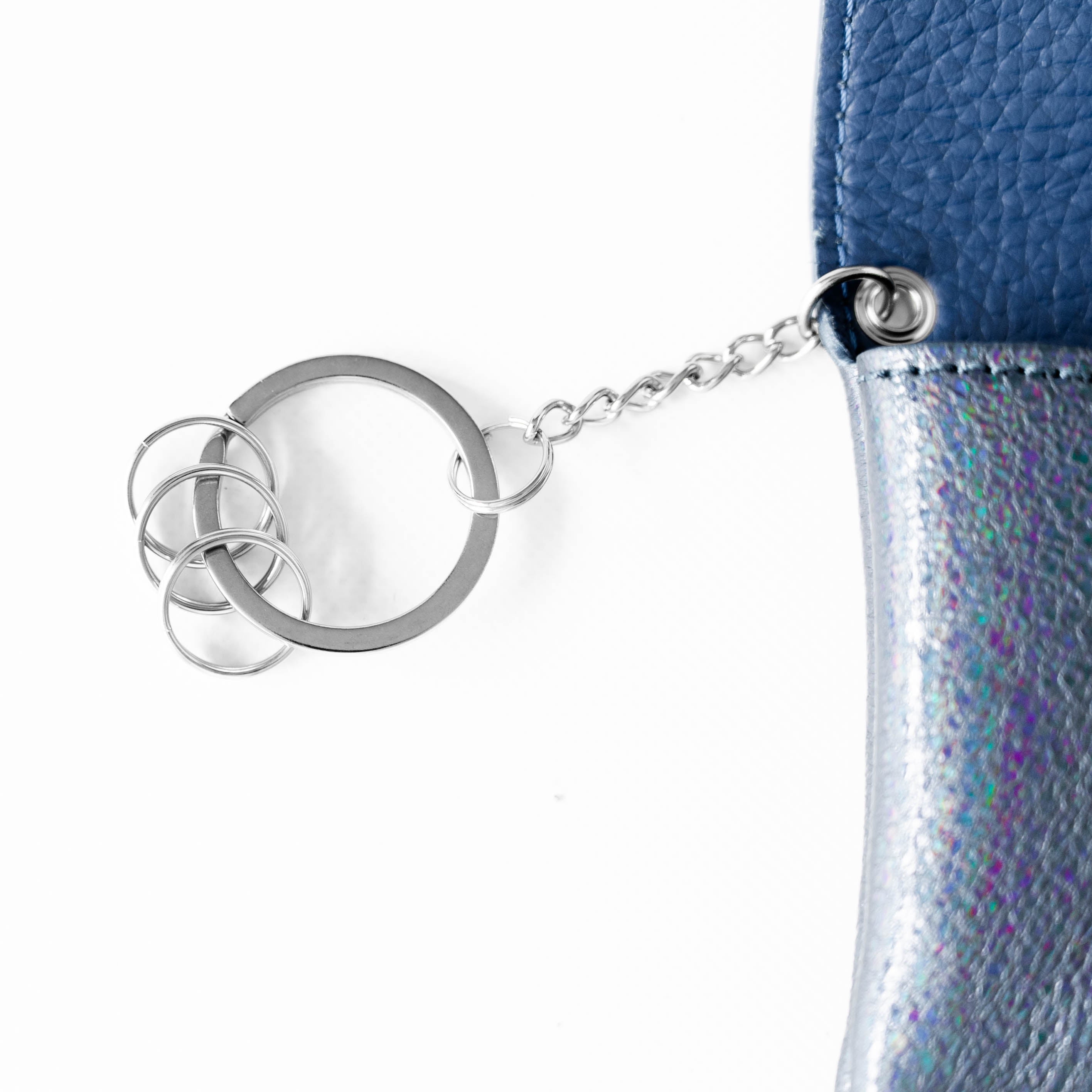 Leather flap smart key case / Prism