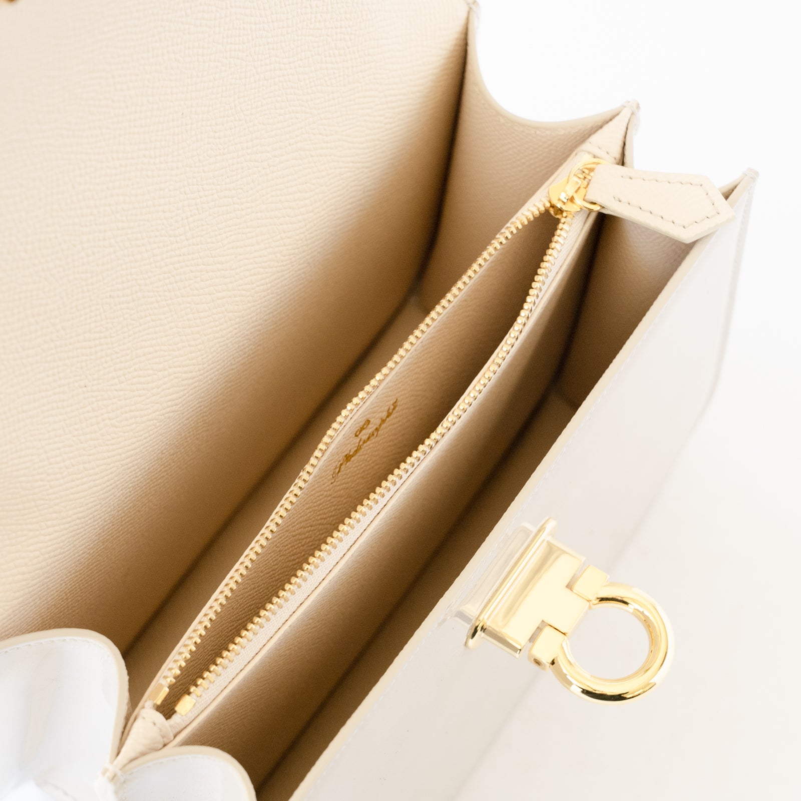 【おつとめ品セール】ドゥポシェ エミュールレザー / アイボリー