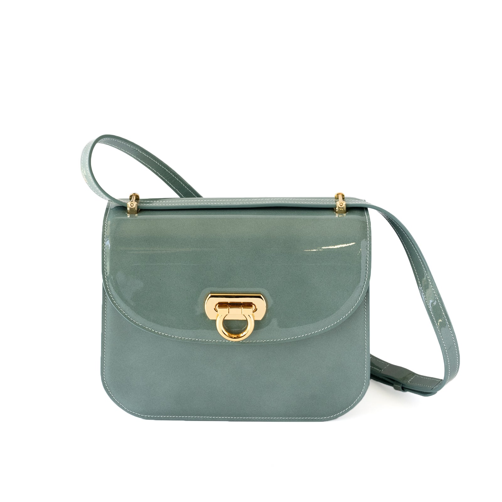 【おつとめ品セール】ドゥポシェ エミュールレザー / セージ