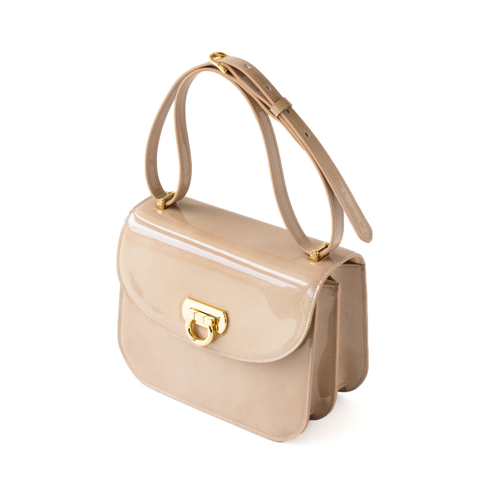 【おつとめ品セール】 ドゥポシェ エミュールレザー / グレージュ