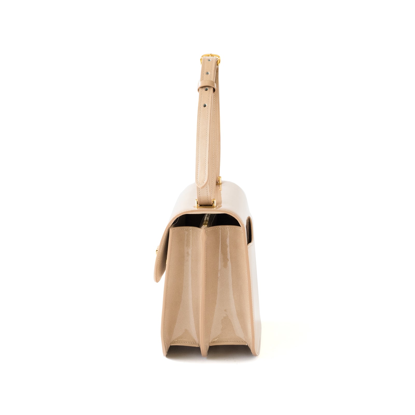 【おつとめ品セール】 ドゥポシェ エミュールレザー / グレージュ