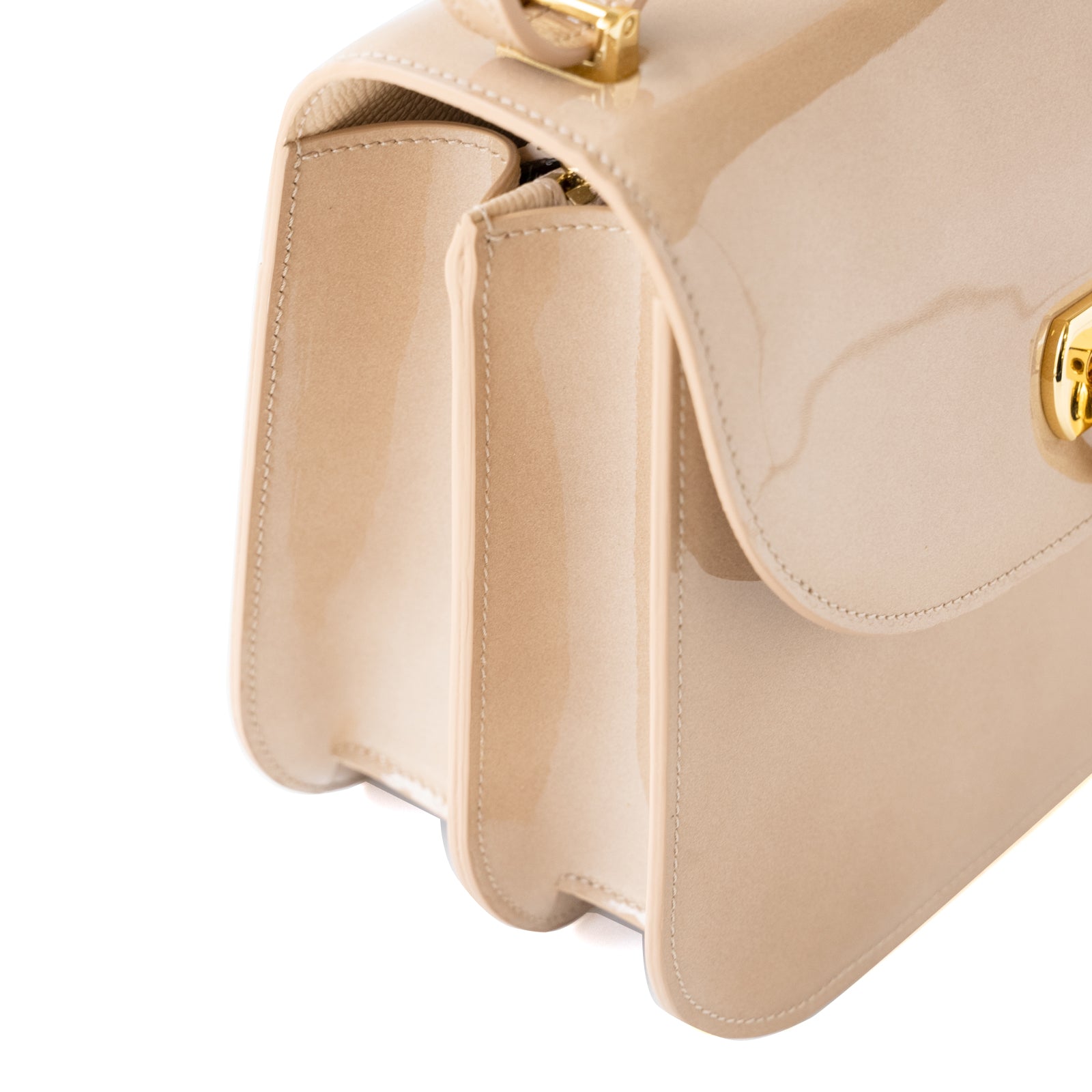 【おつとめ品セール】 ドゥポシェ エミュールレザー / グレージュ