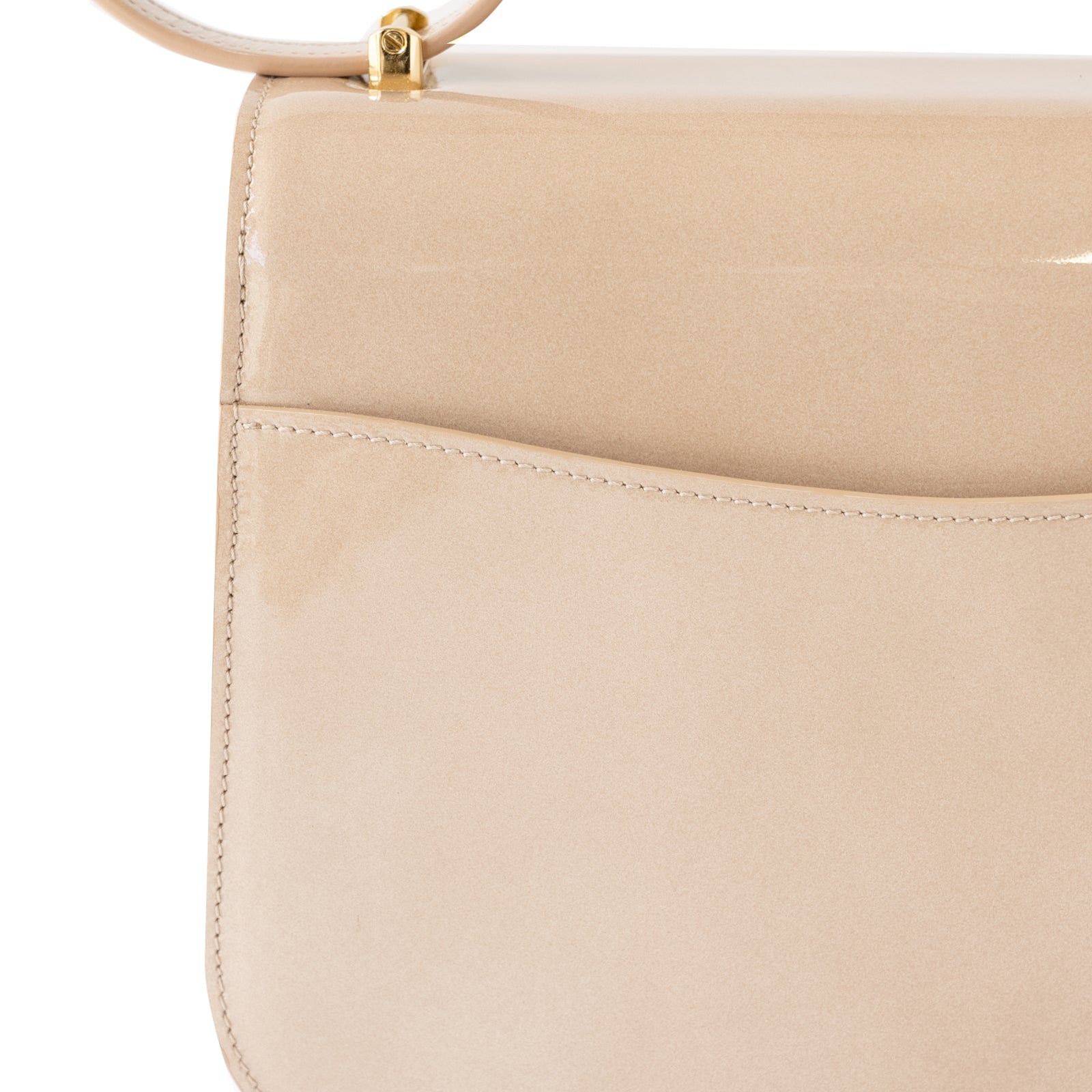 【おつとめ品セール】 ドゥポシェ エミュールレザー / グレージュ