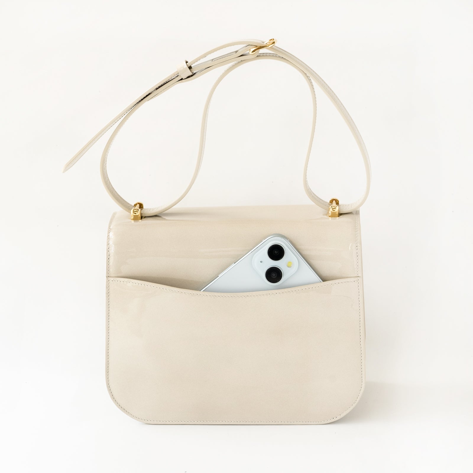 【おつとめ品セール】ドゥポシェ エミュールレザー / アイボリー