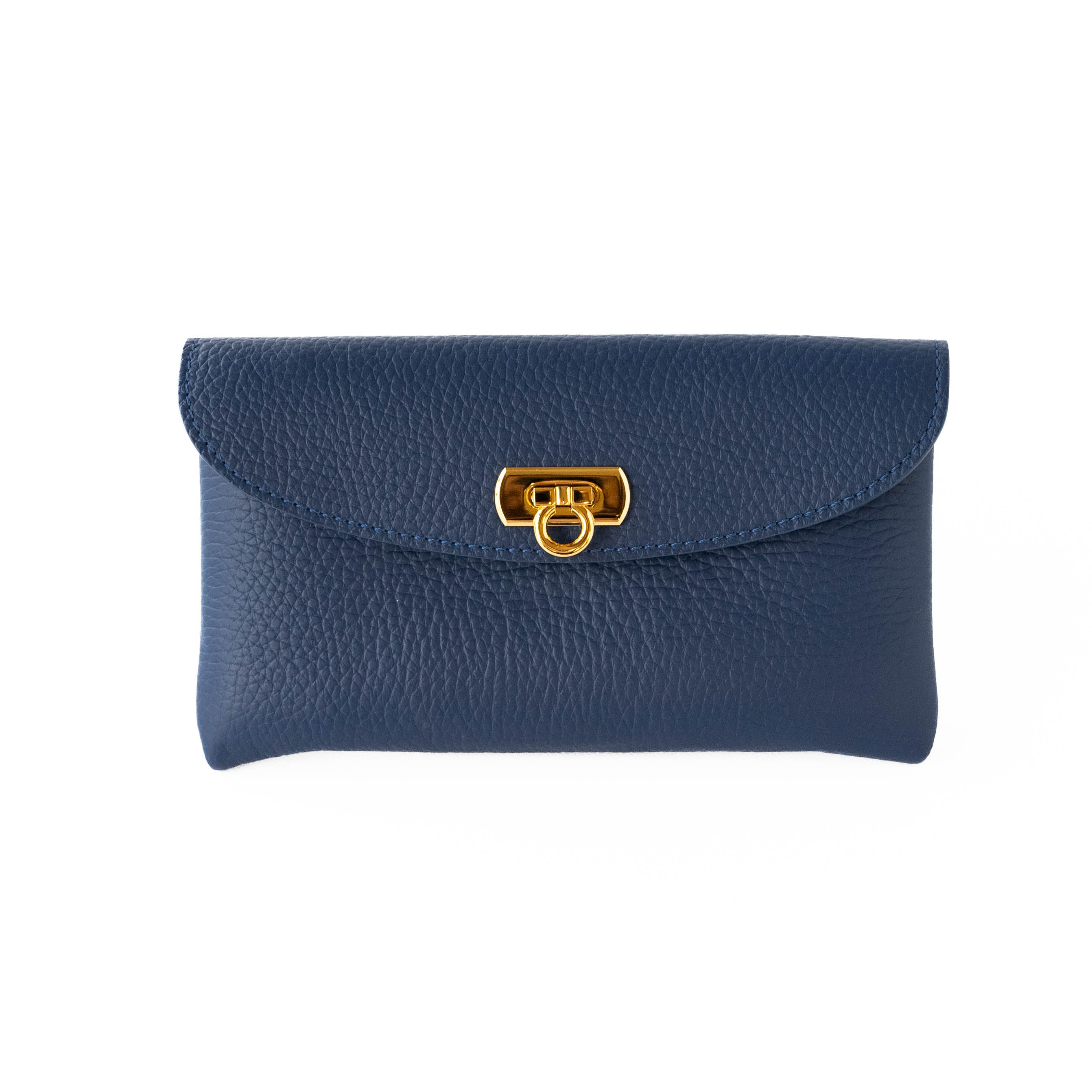 Leather flap long wallet / Cuir Marsh