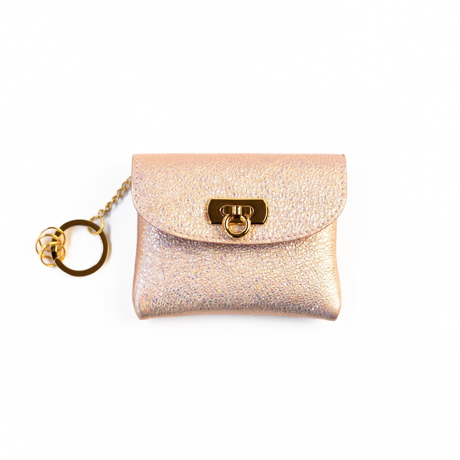 Leather flap smart key case / Prism