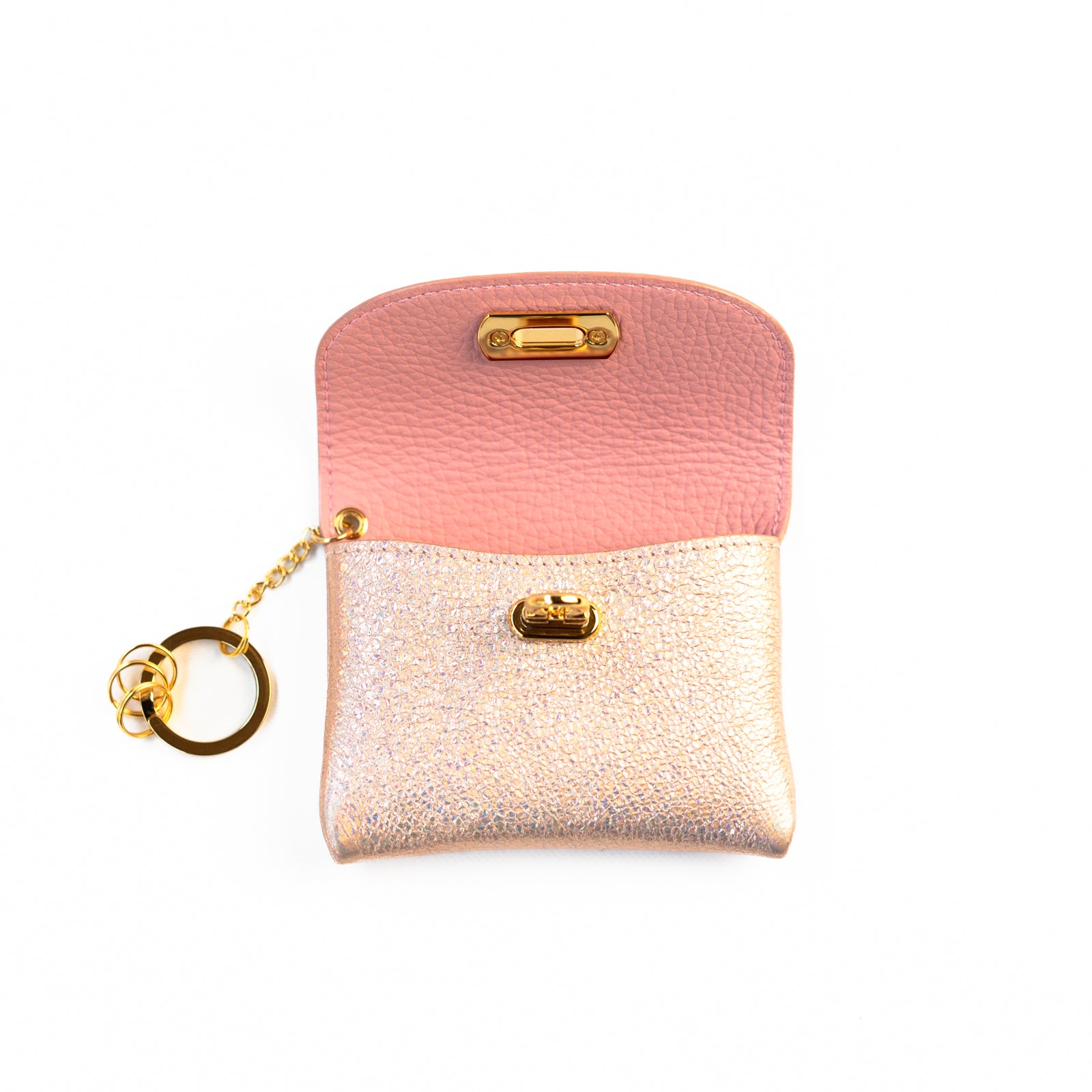 Leather flap smart key case / Prism