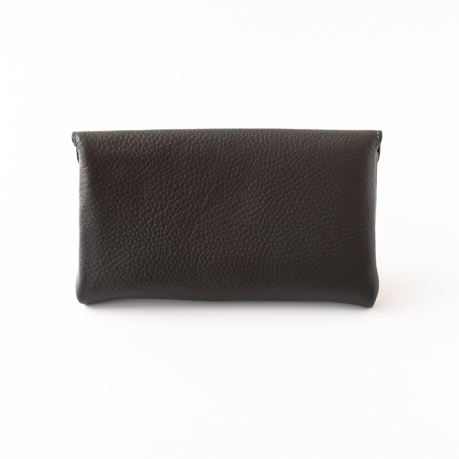 Leather flap long wallet / Cuir Marsh