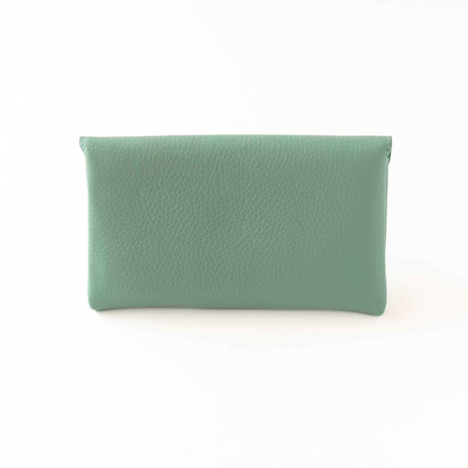 Leather flap long wallet / Cuir Marsh