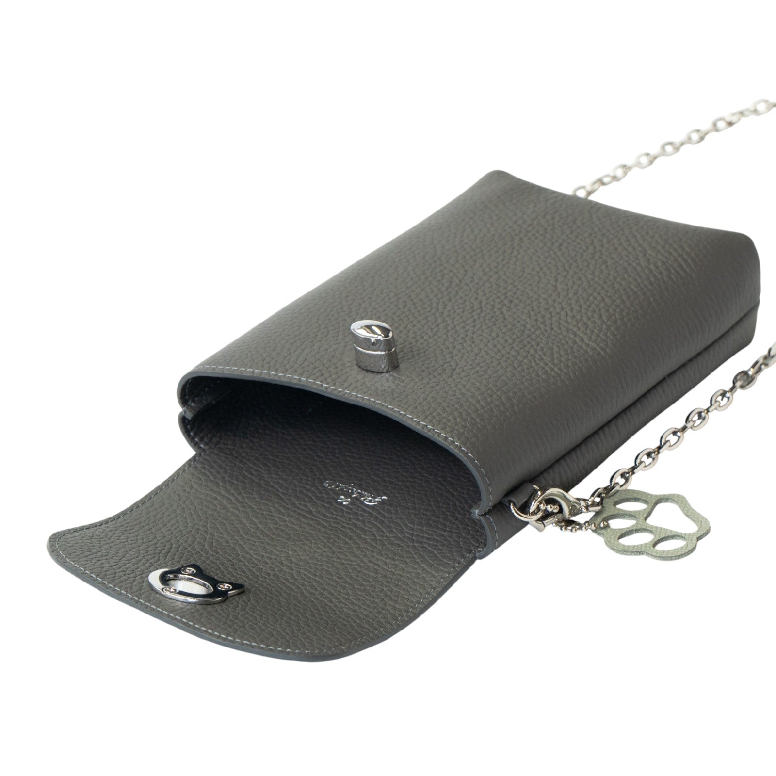 フルーニャスマホポシェット キュイール・マッシュ / グラファイト