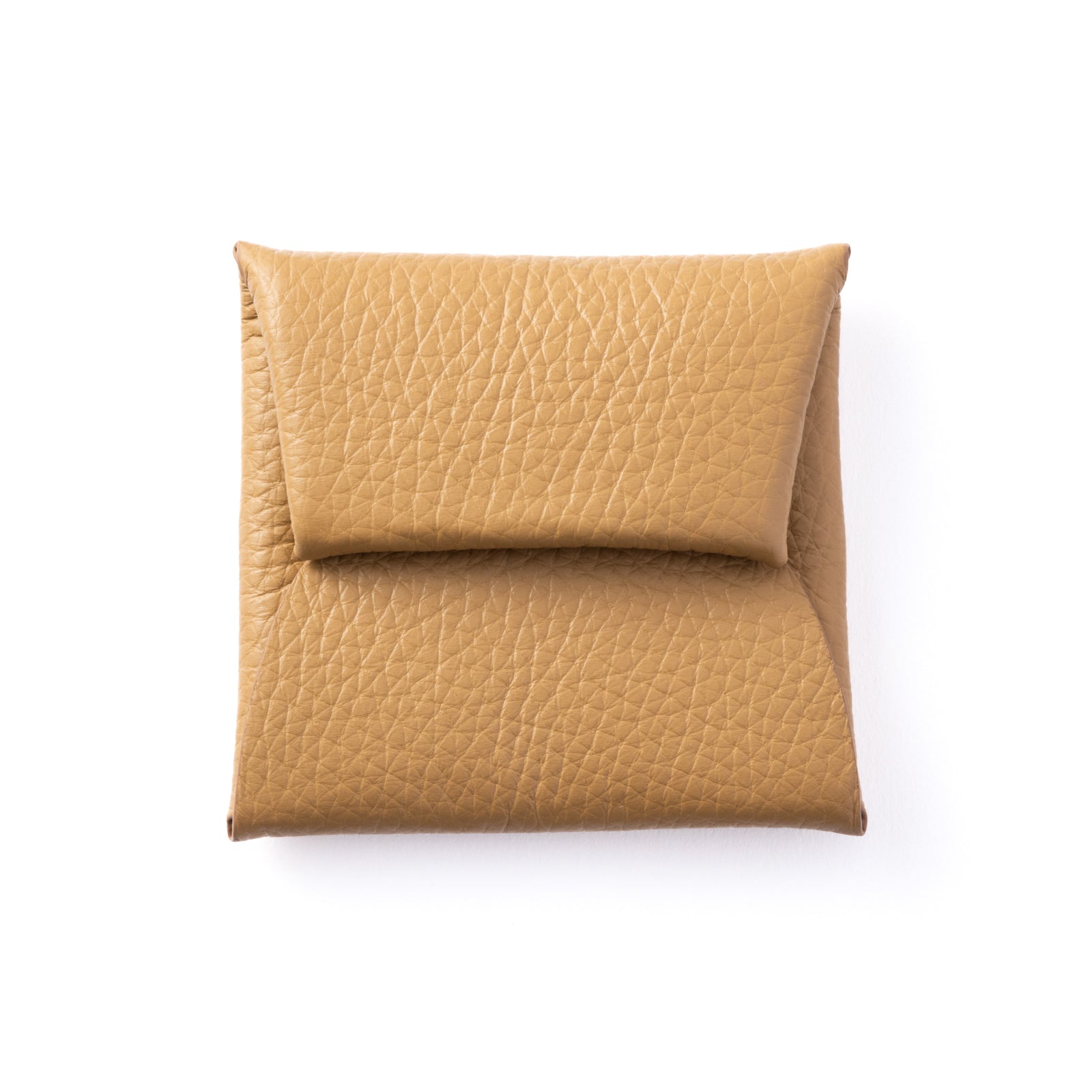 【おつとめ品セール】シームレスコインケース キュイール・マッシュ / シャモア