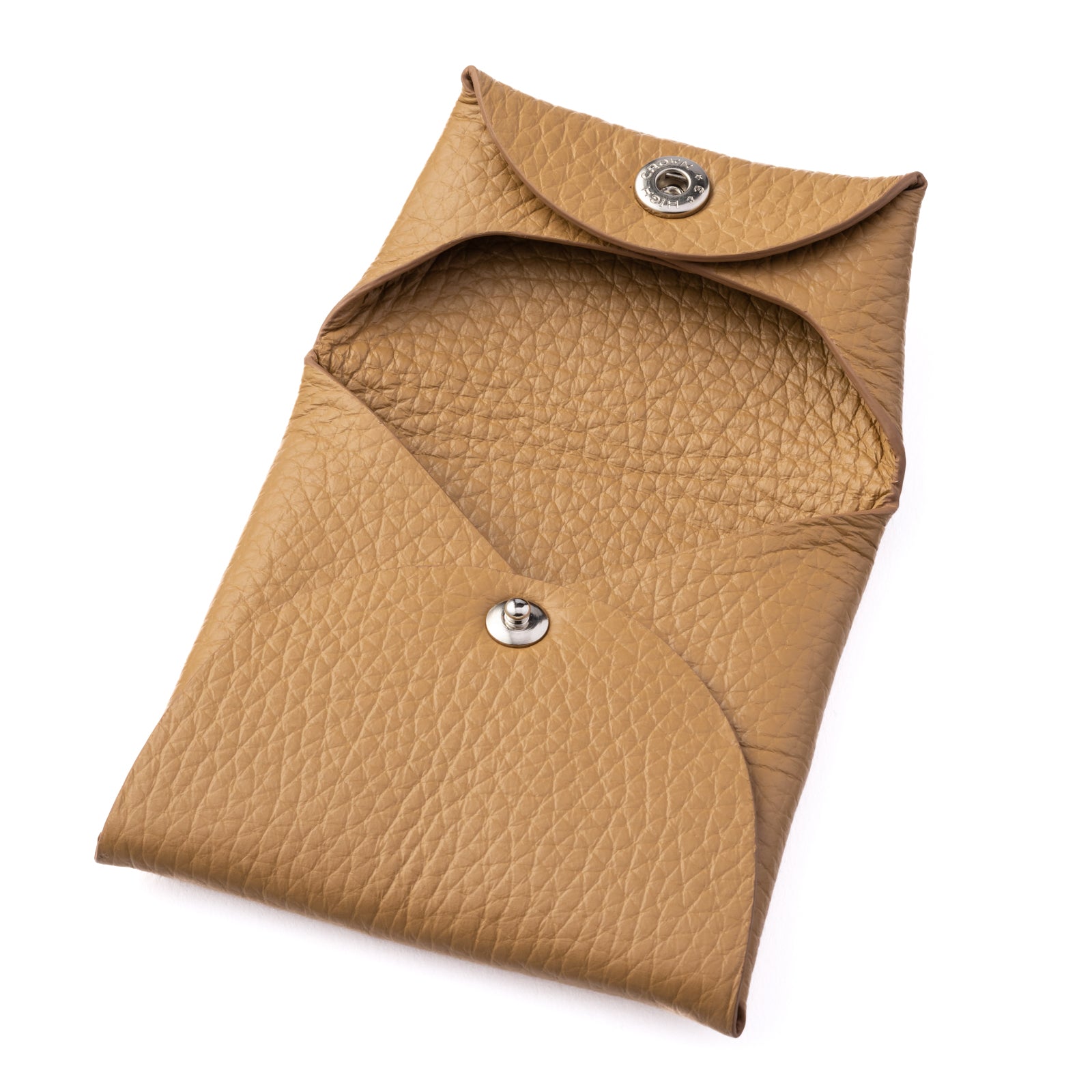 【おつとめ品セール】シームレスコインケース キュイール・マッシュ / シャモア