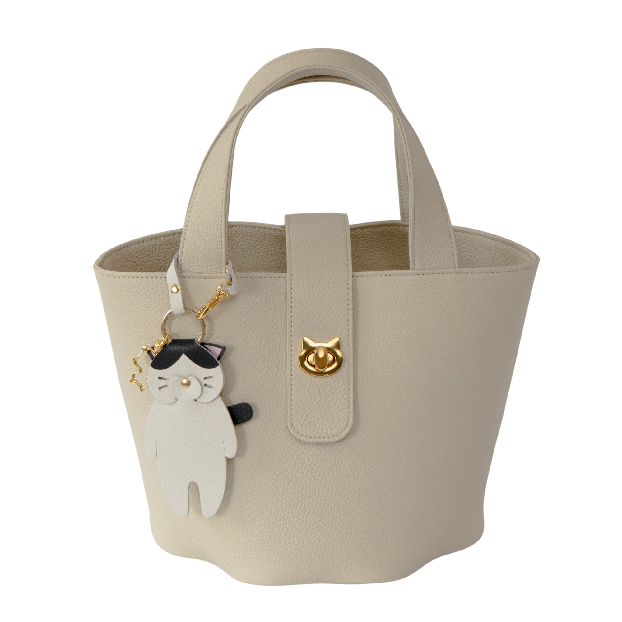 Printed cat charm / Hachiware