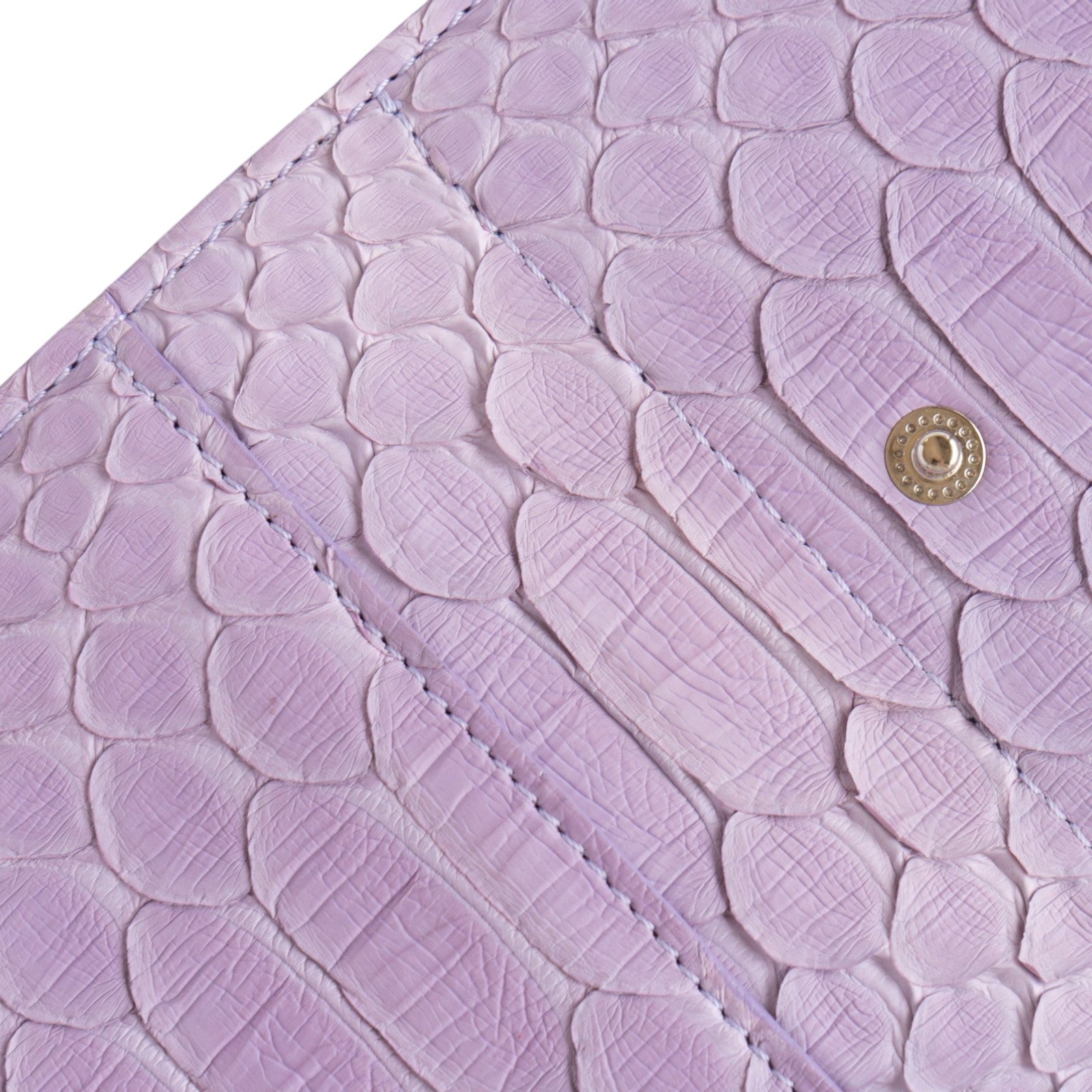 【おつとめ品セール】ハンディウォレット・オペラ リリィ グランデ カラーパイソン / ラベンダー