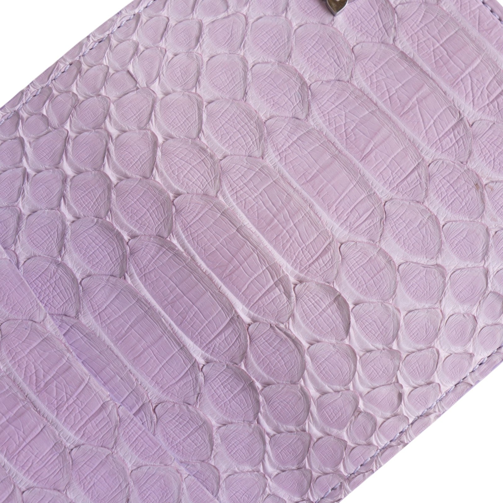 【おつとめ品セール】ハンディウォレット・オペラ リリィ グランデ カラーパイソン / ラベンダー