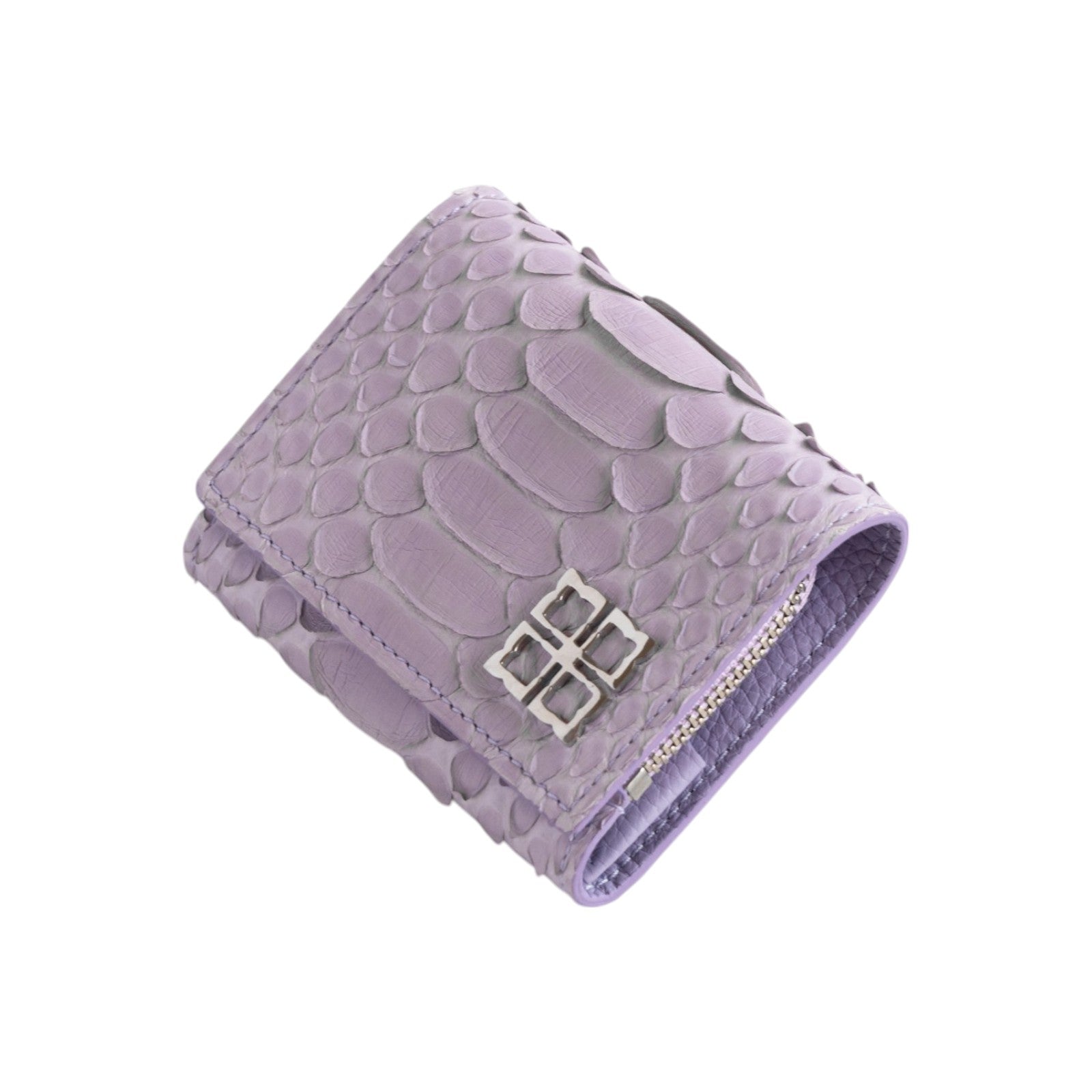 【おつとめ品セール】ハンディウォレット・オペラ リリィ カラーパイソン / ラベンダー