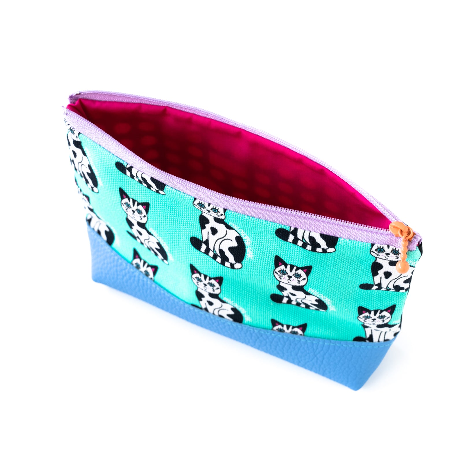 SINK. x Philosophii collaboration Ushineko pouch (with gusset)