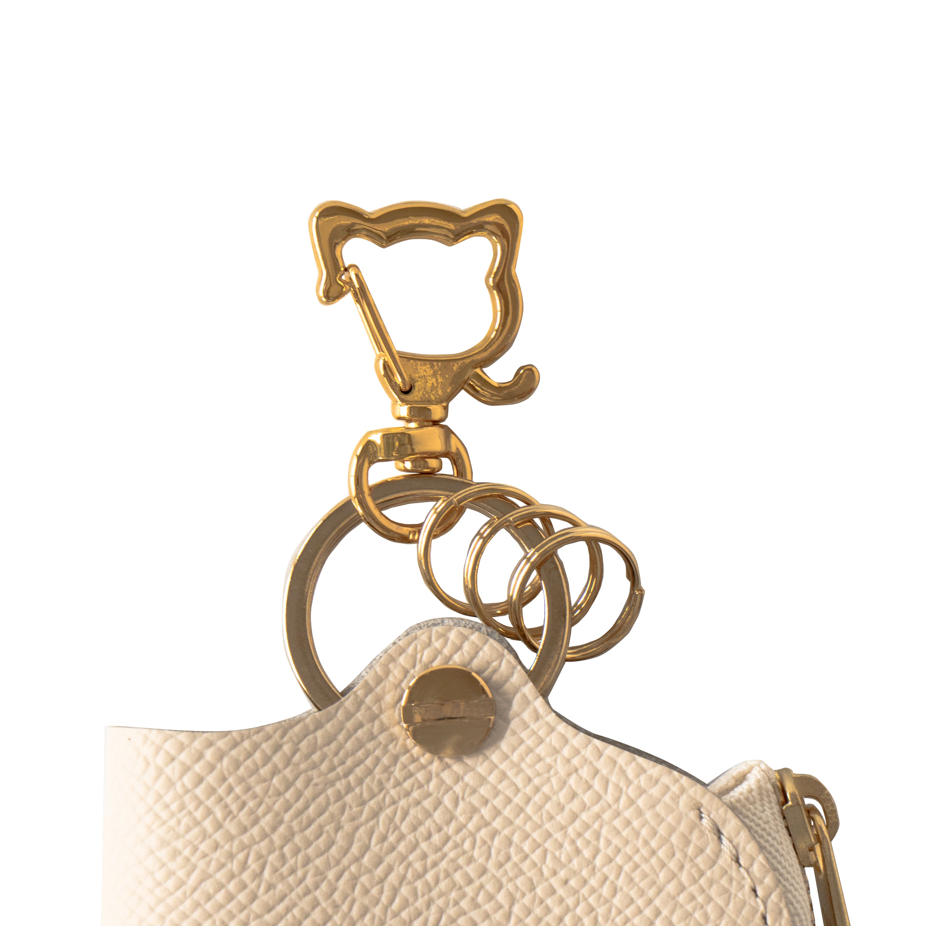 スマートキーケース キュイール・ミネルバ / ヴァニラ