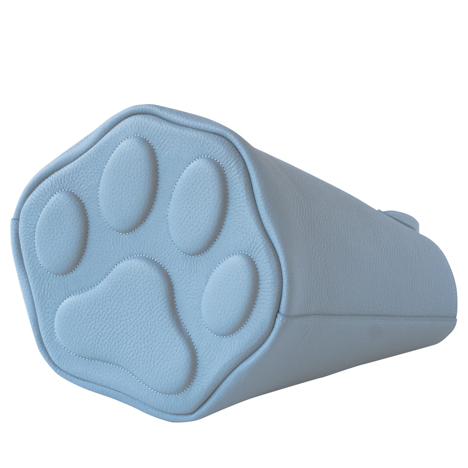 【5/3(土)~5/8(木) 受注販売】バゲットバッグ PAW (パウ) 肉球チャームSET キュイール・マッシュ / サックスブルー
