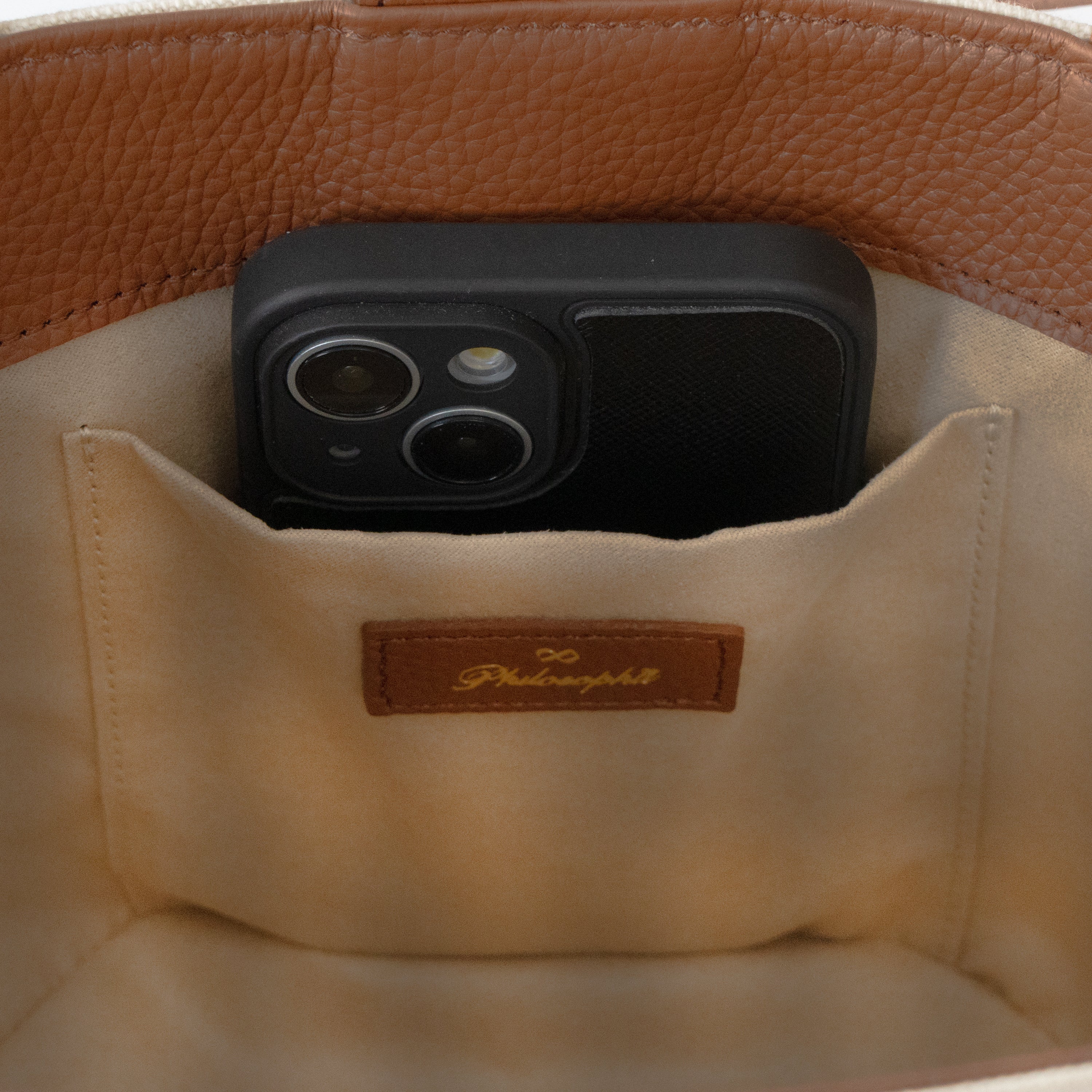 バケットバッグ・PAW トワル / キャメル