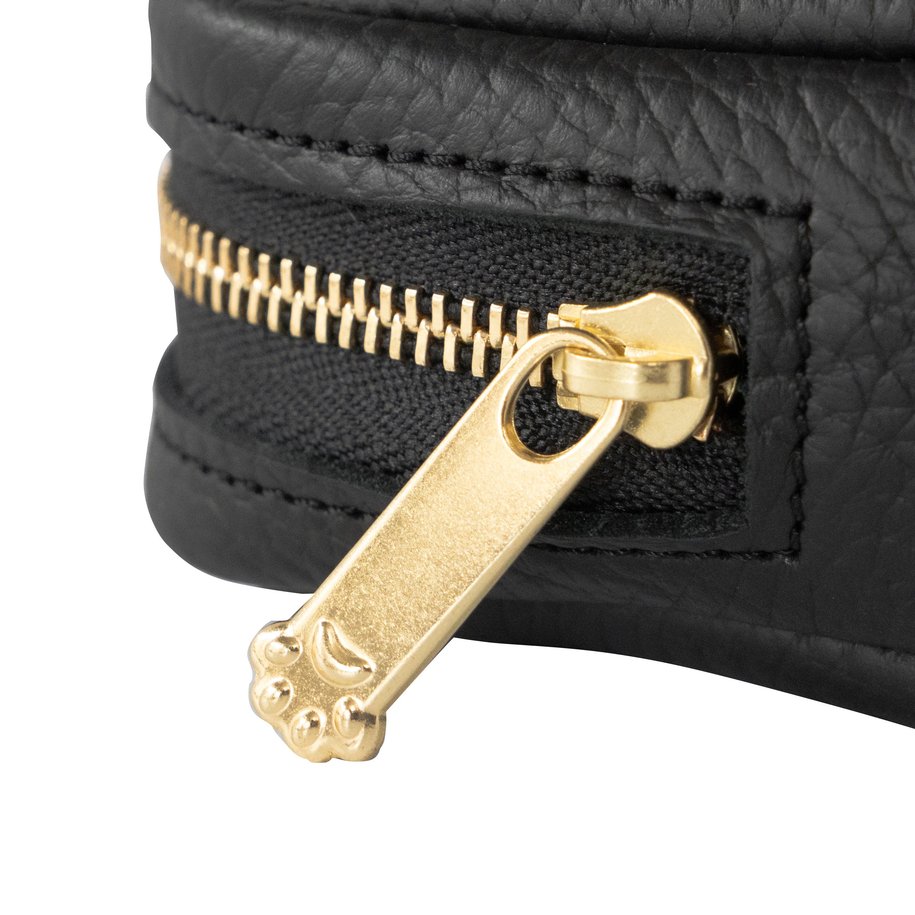 PAWキューブポーチ キュイール・マッシュ / ブラック