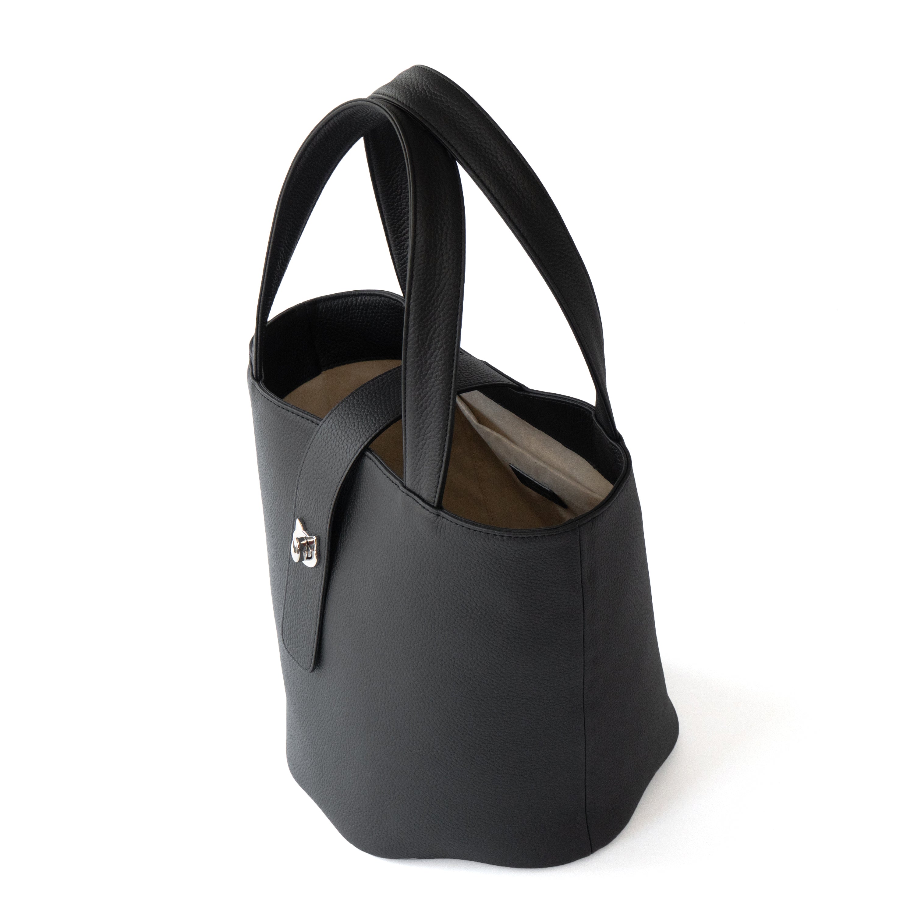 PAW Grande Cuir Mash Bucket Bag in Black (Choose Your Hardware)