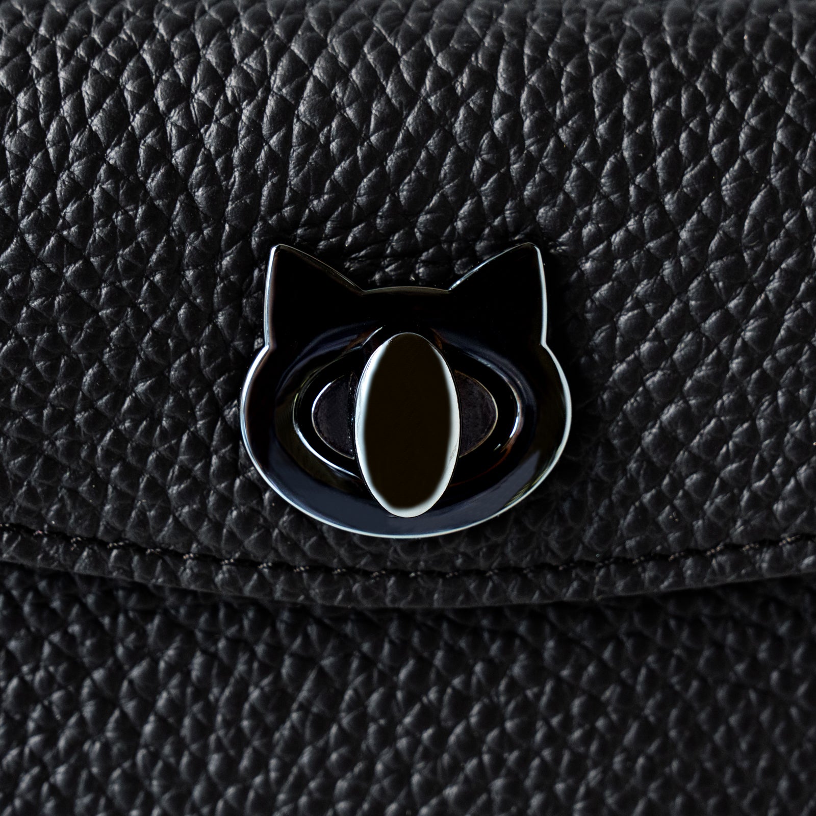 Flap Wallet Furnya Long Cuir Mash / Black