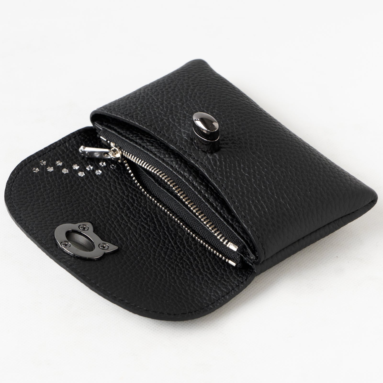 Flap Wallet Frunya Medium Cuir Mash / Black