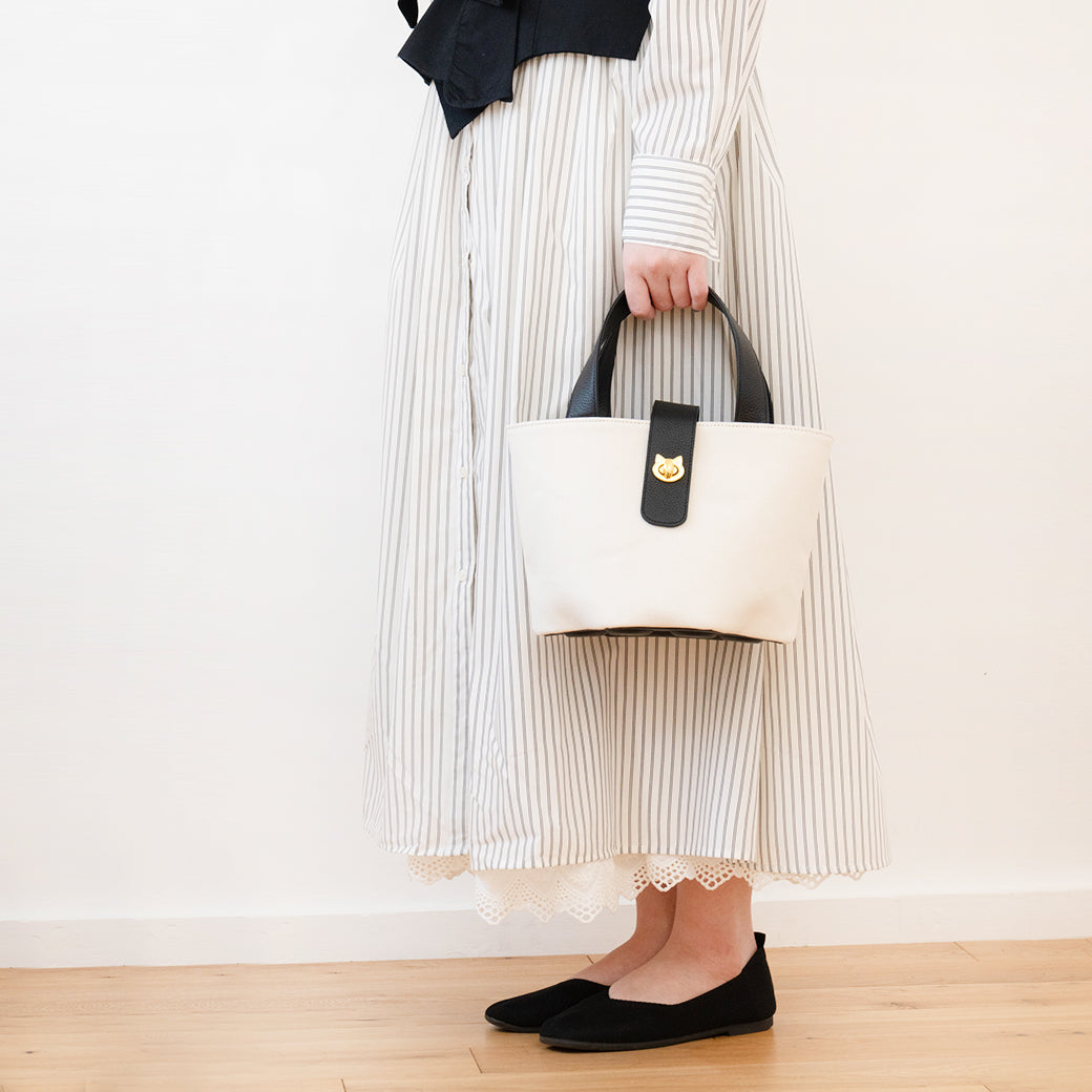 バケットバッグ・PAW トワル / ブラック