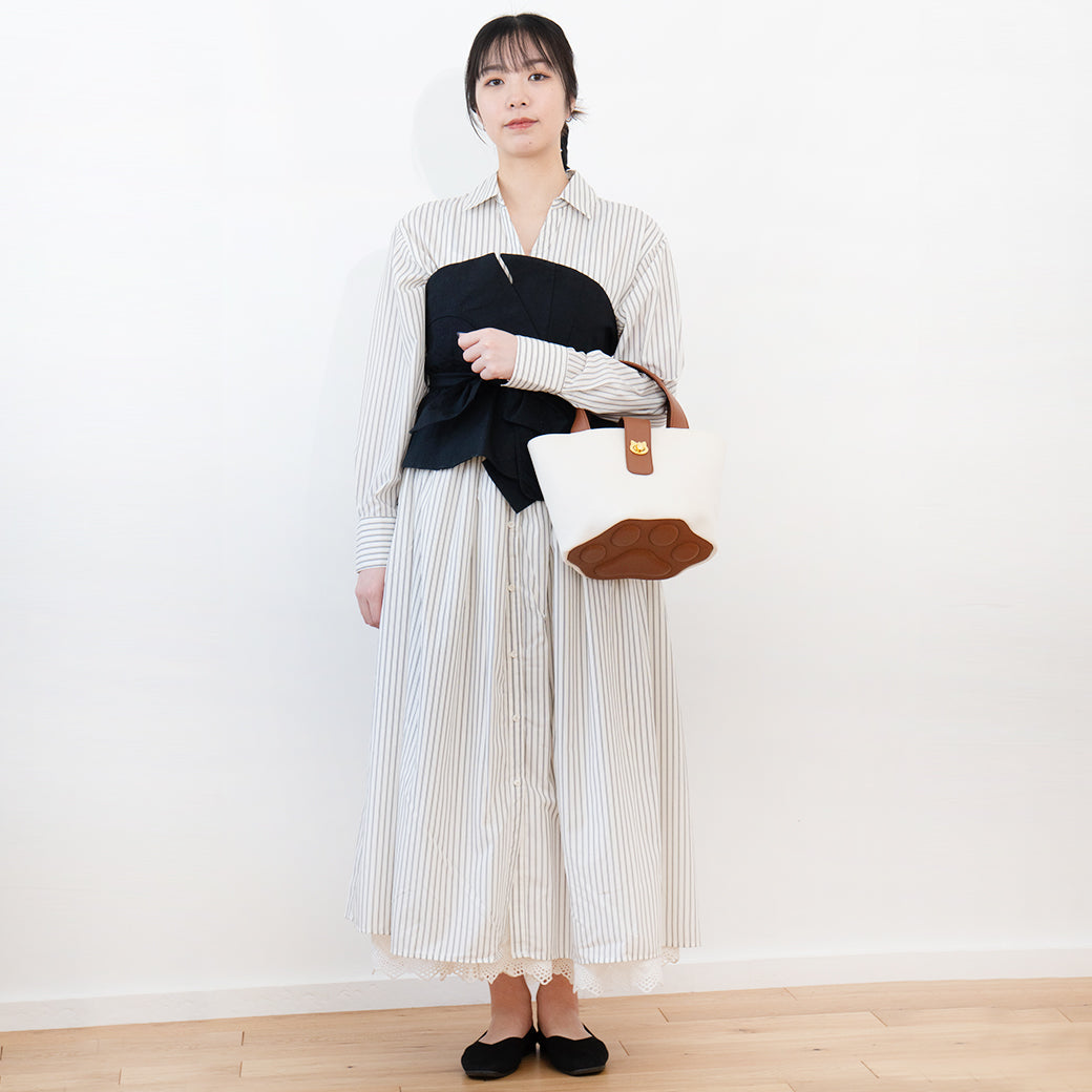 バケットバッグ・PAW トワル / キャメル