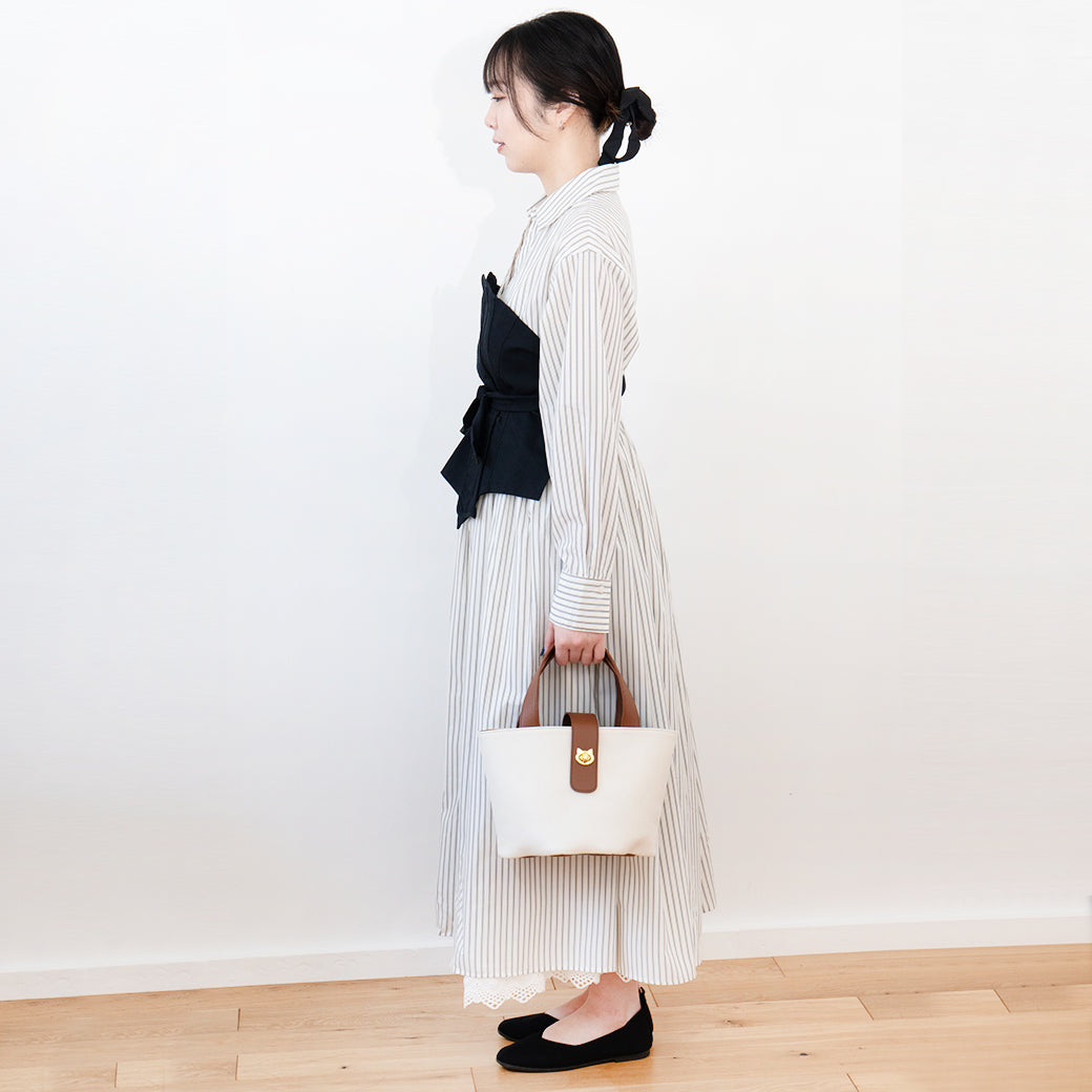 バケットバッグ・PAW トワル / キャメル