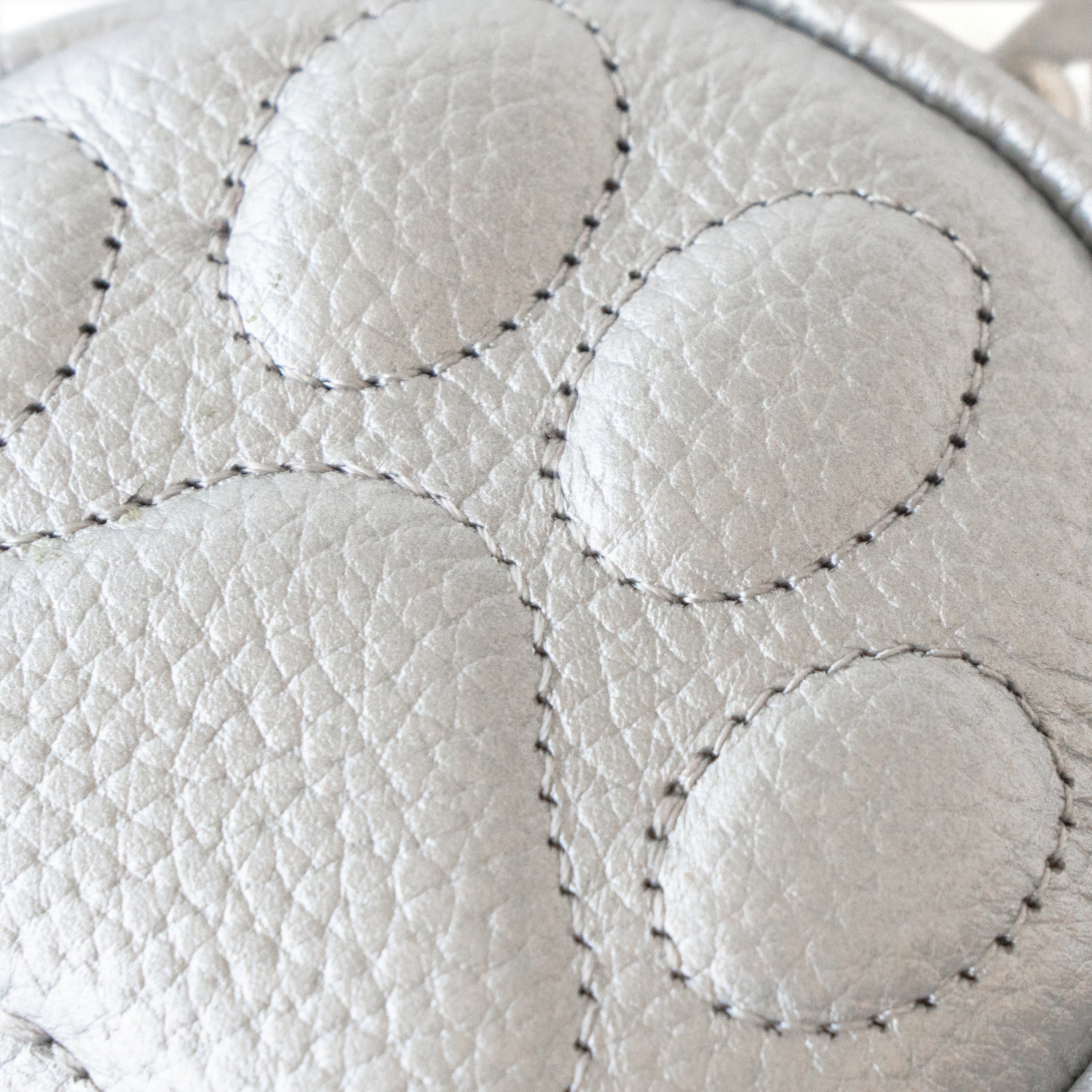 PAW Charm Pouch Cuir Mash / Silver