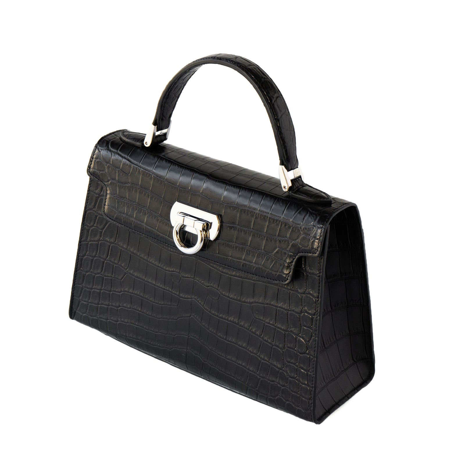 【おつとめ品セール】カンパネラ25 クロコダイル / ブラック