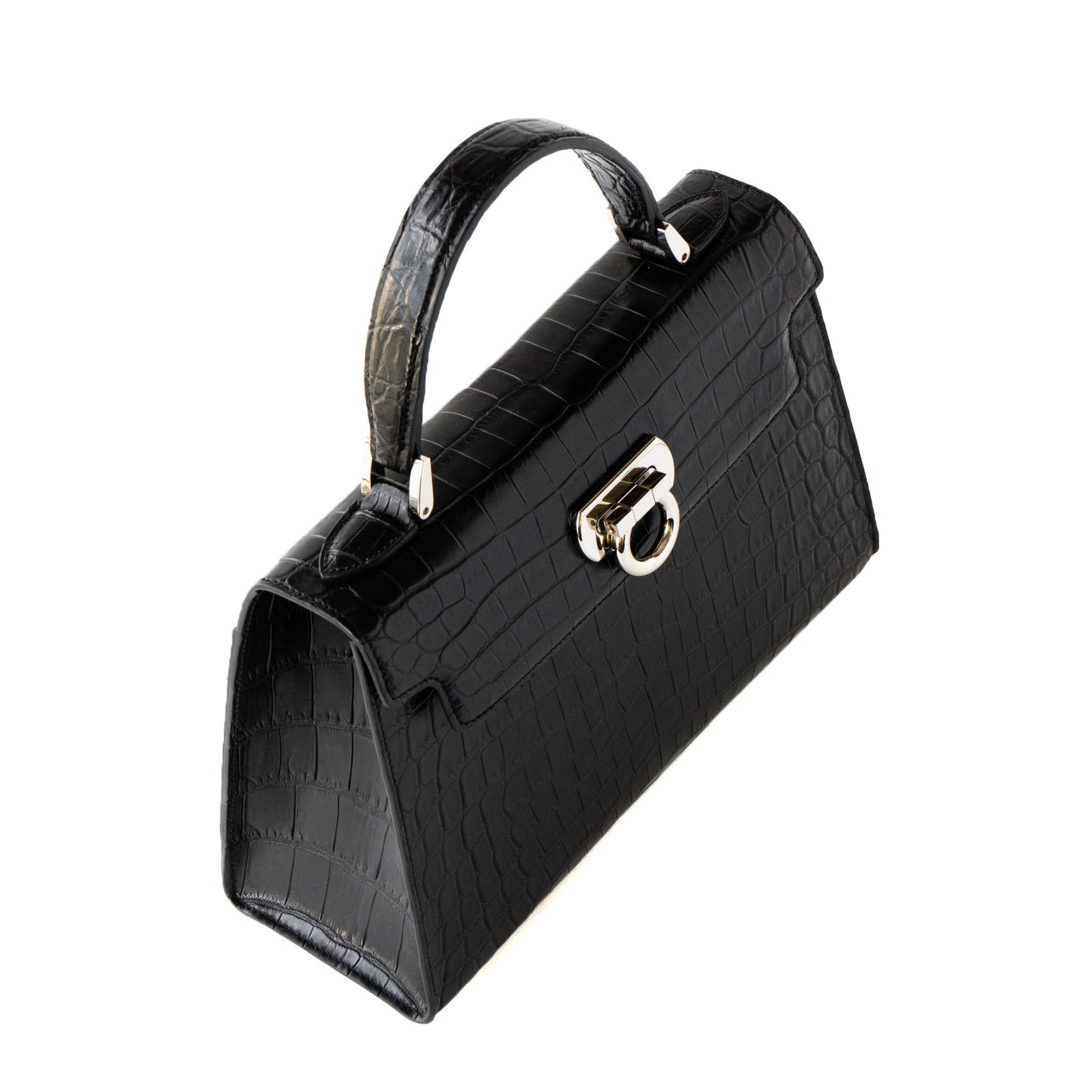 【おつとめ品セール】カンパネラ25 クロコダイル / ブラック