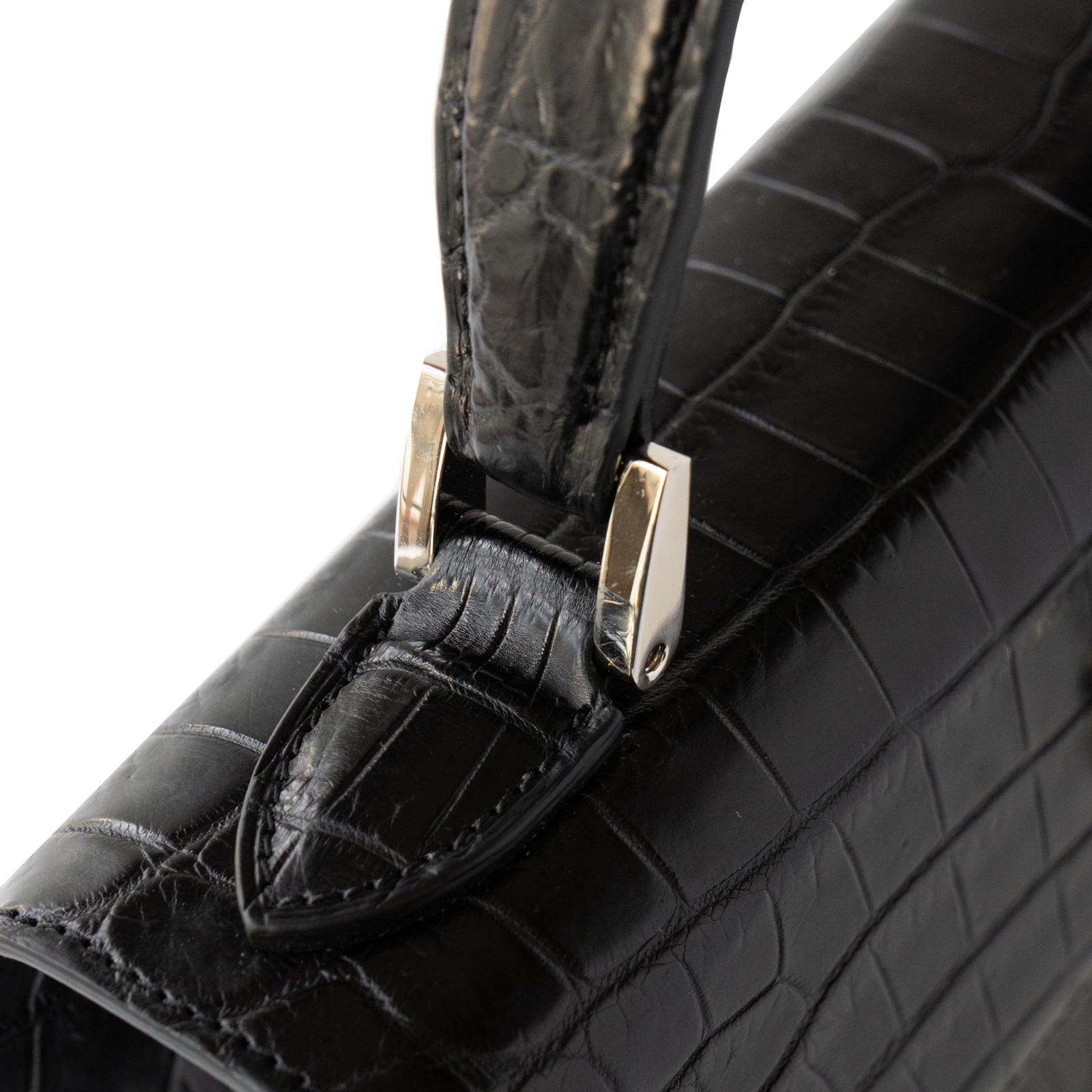 【おつとめ品セール】カンパネラ25 クロコダイル / ブラック