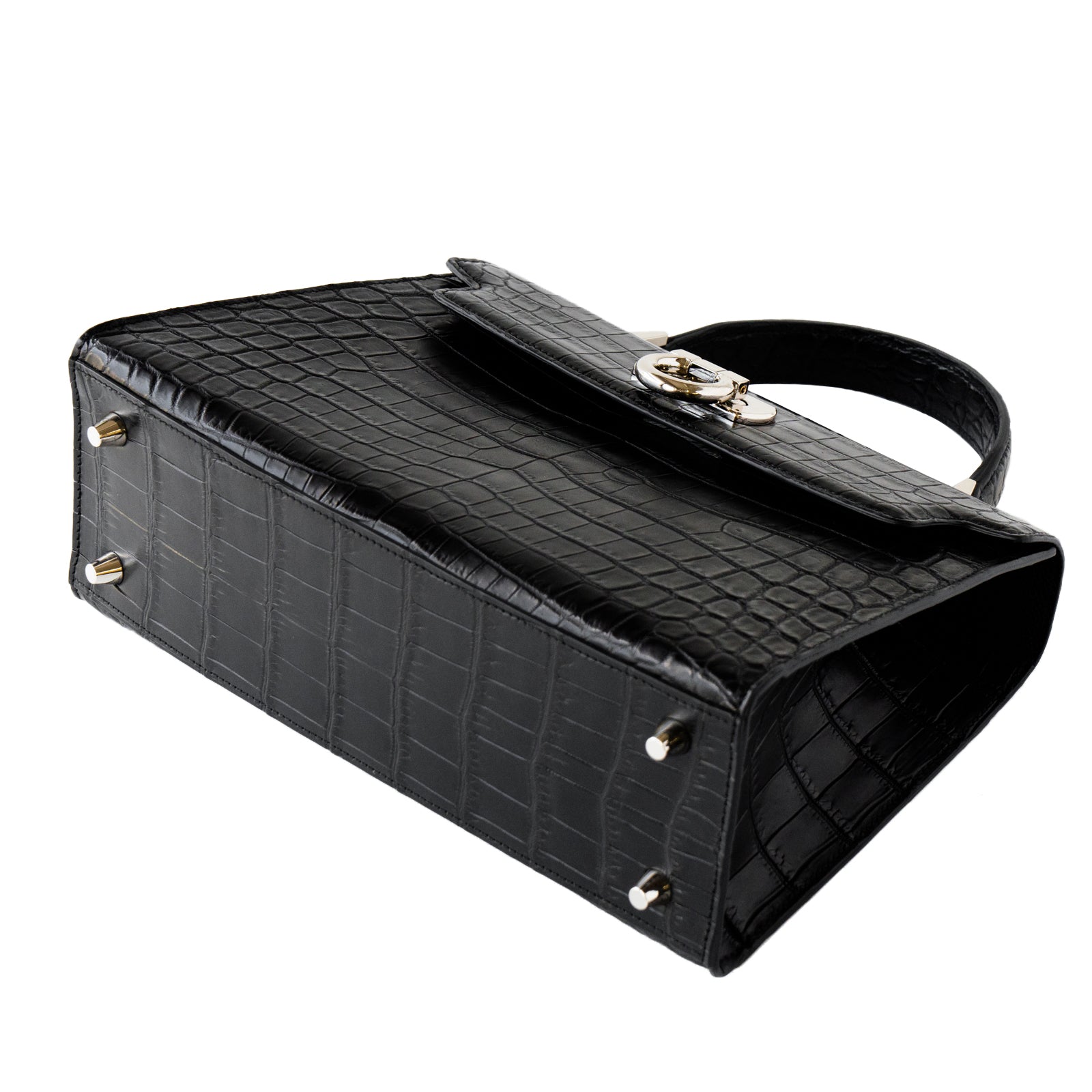 【おつとめ品セール】カンパネラ25 クロコダイル / ブラック