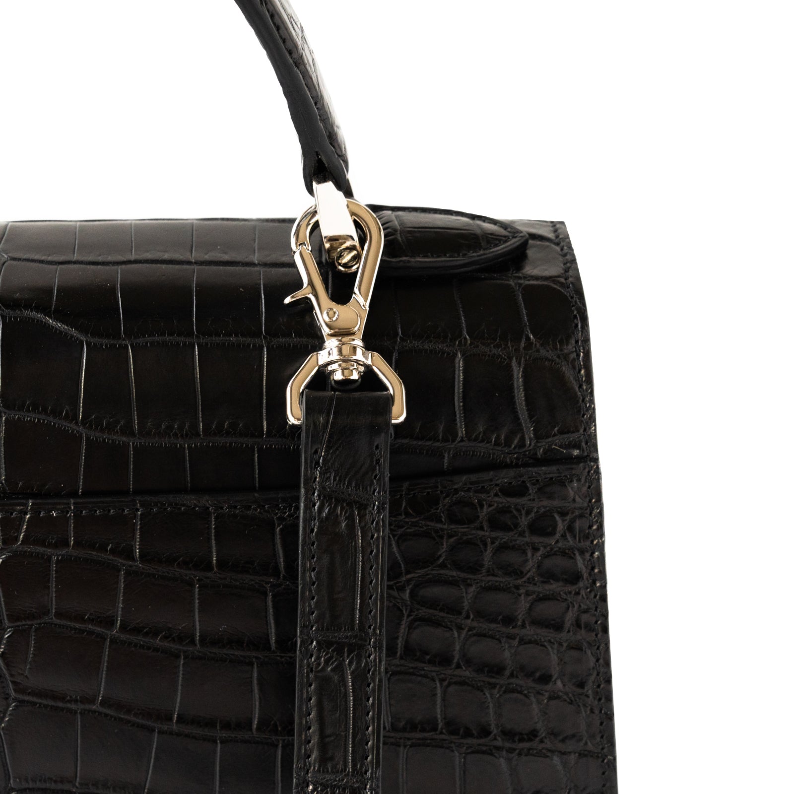 【おつとめ品セール】カンパネラ25 クロコダイル / ブラック