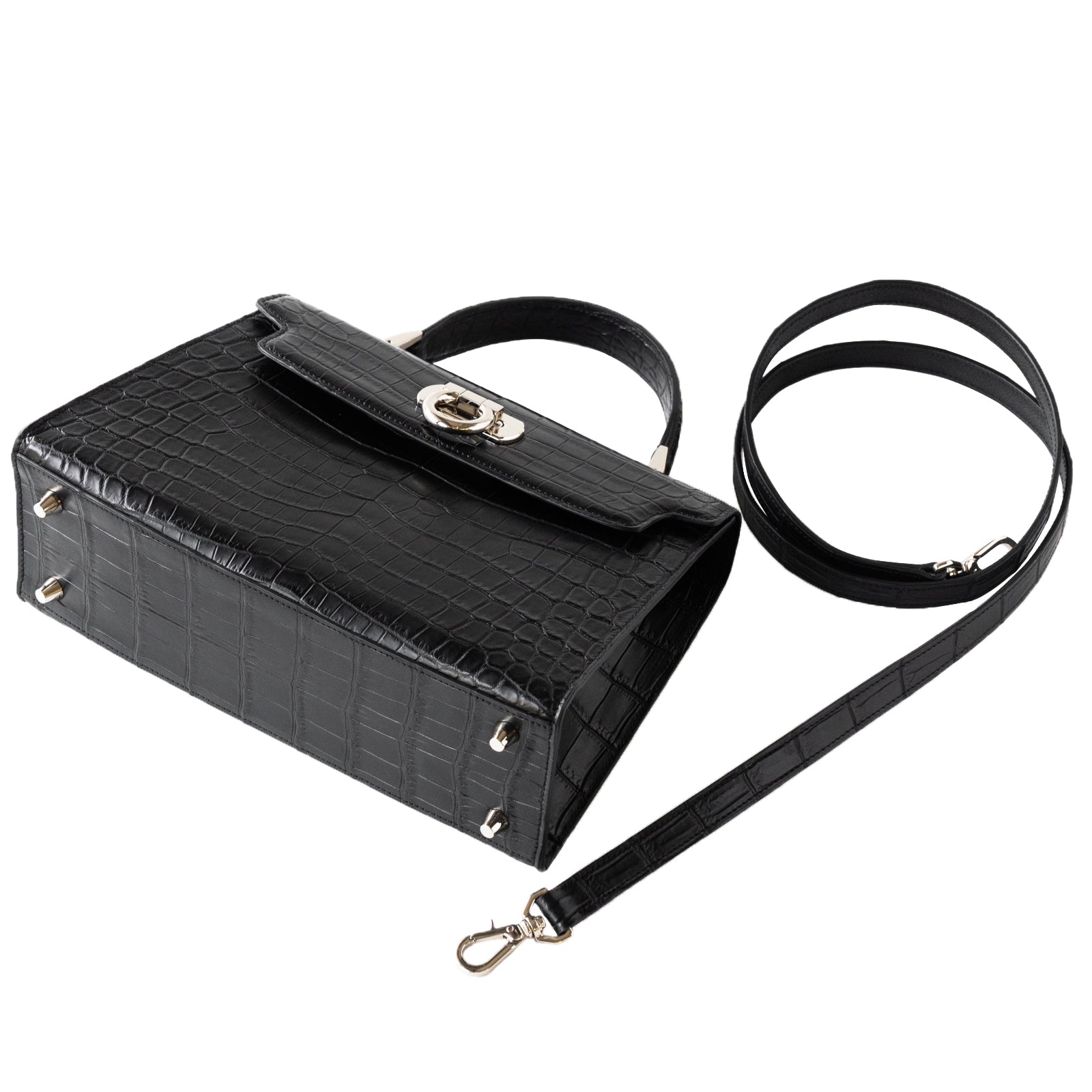 【おつとめ品セール】カンパネラ25 クロコダイル / ブラック