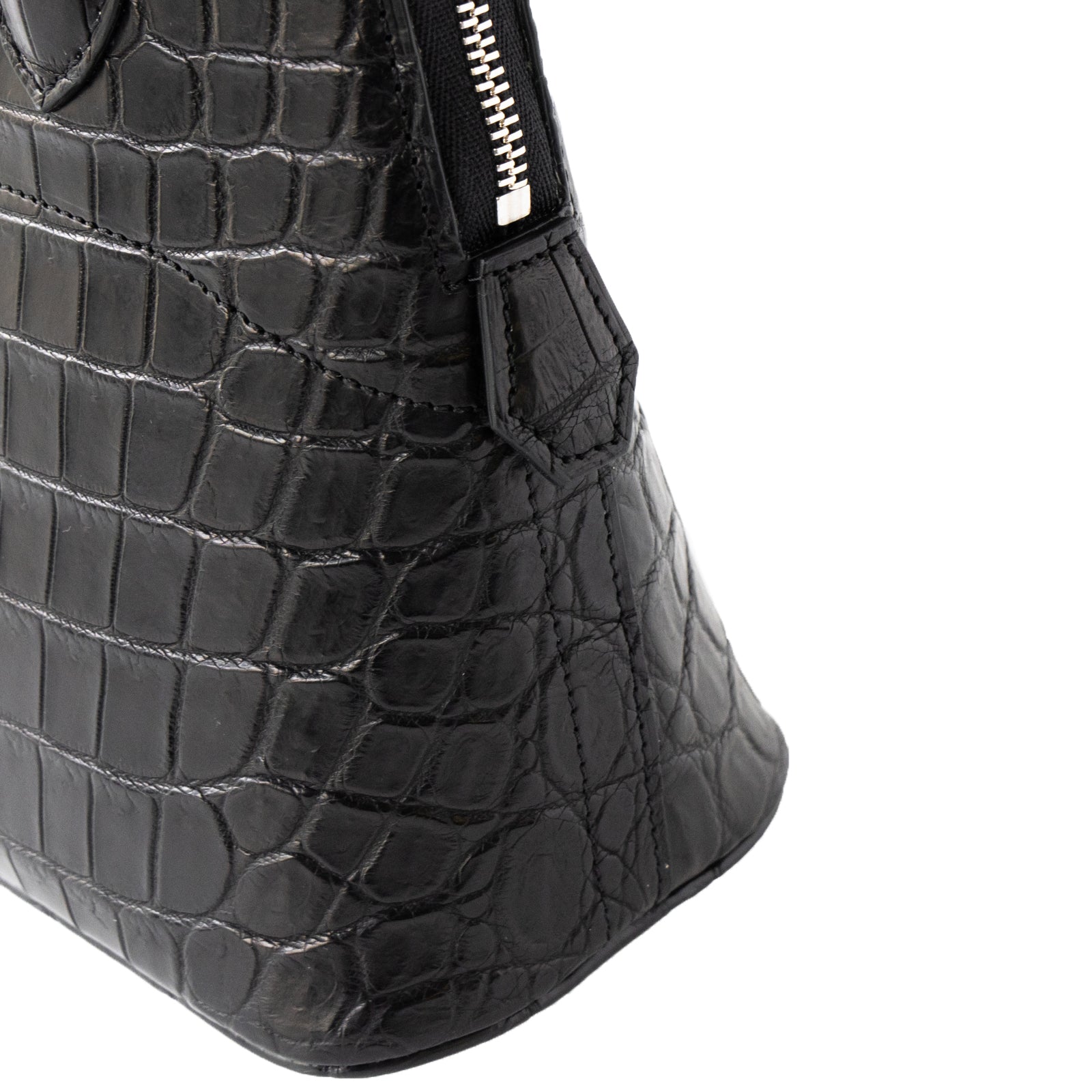 【おつとめ品セール】ハンドバッグ・ルーチェ25 クロコダイル / ブラック