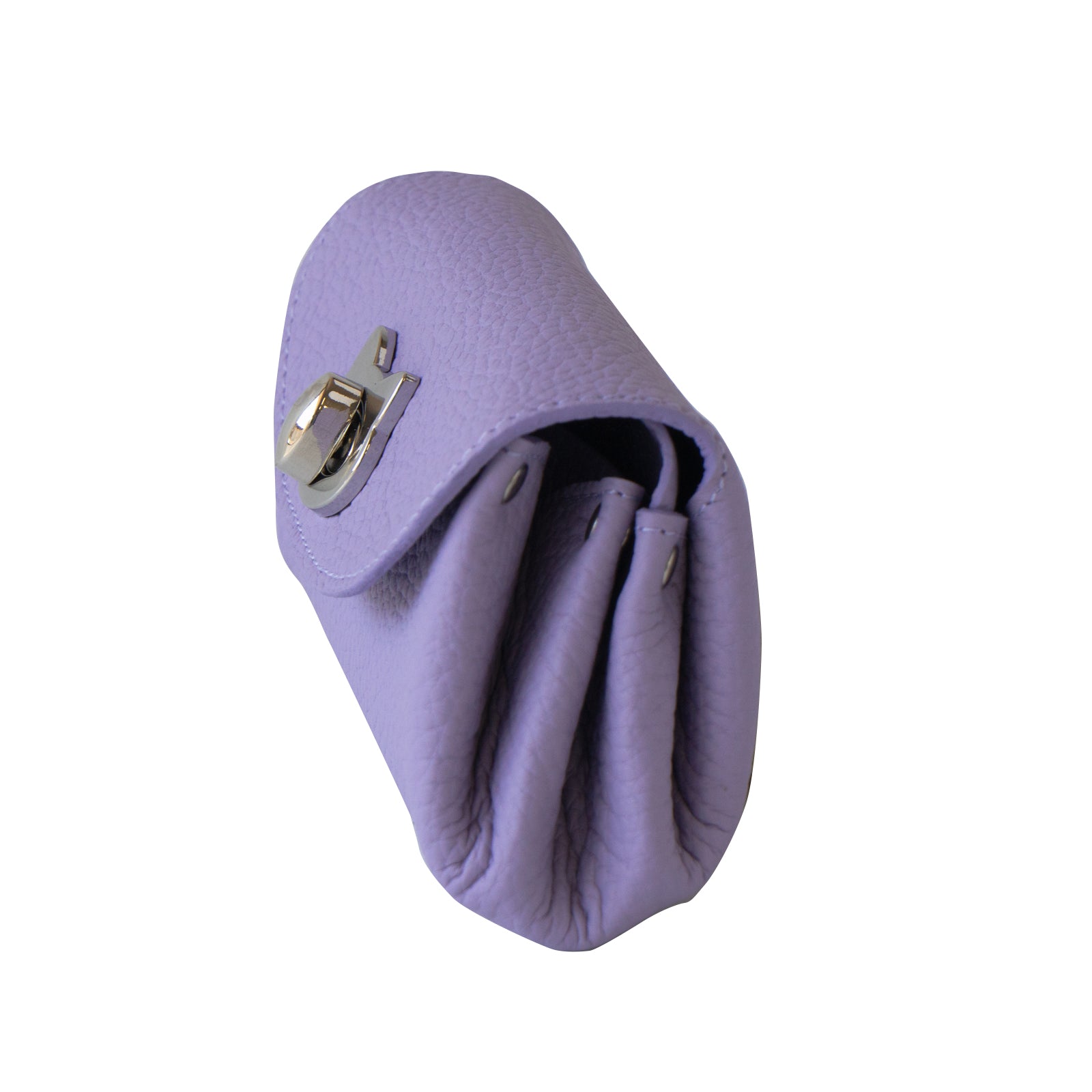 【5/6(火)~5/8(木) 受注販売】【数量限定】シェルウォレット CAT キュイール・マッシュ / ラベンダー