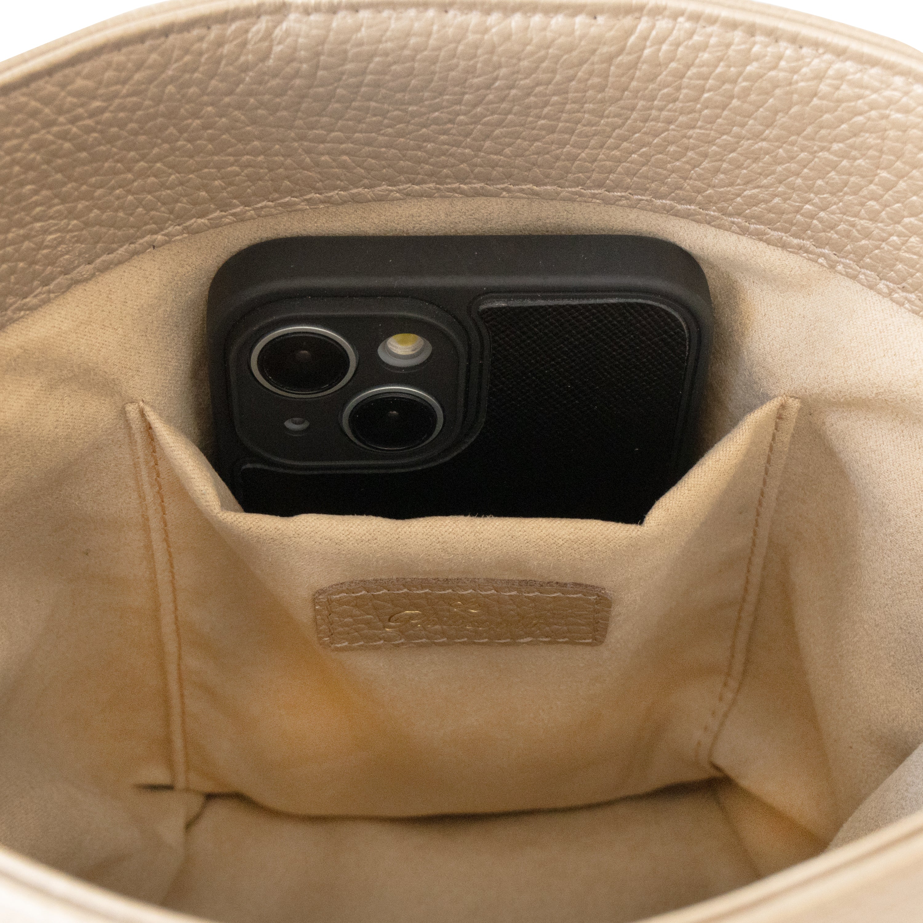 【期間限定:4/24(金)22:00〜26(日)】【受注生産】 ショルダーバッグ PAW (パウ) キュイール・マッシュ / シャンパンゴールド