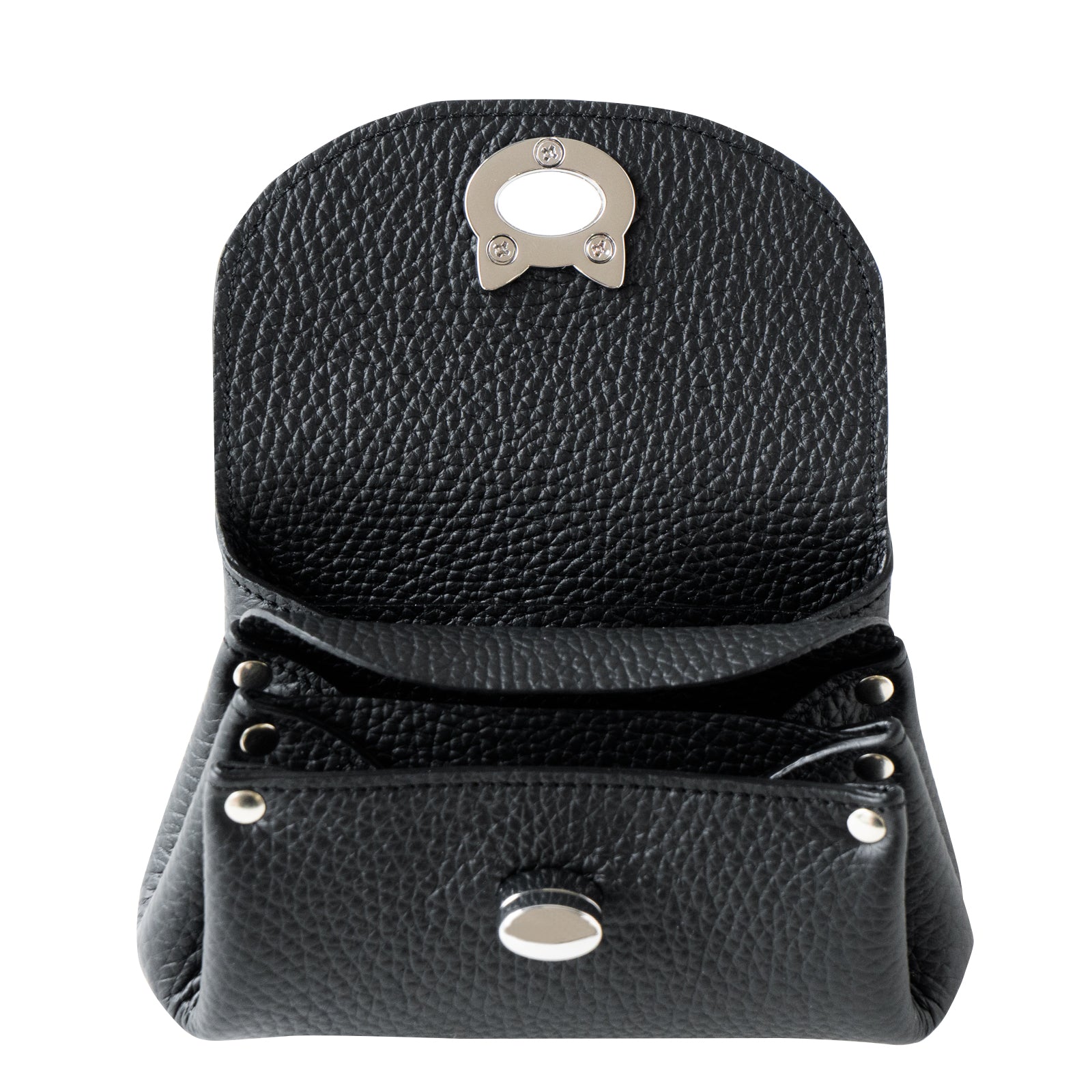 Shell Wallet CAT Cuir Mash / Black