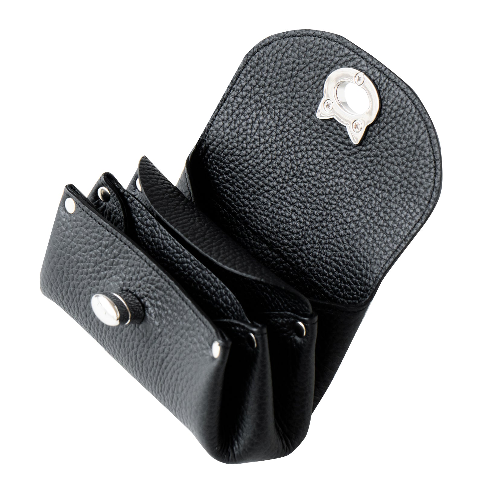 Shell Wallet CAT Cuir Mash / Black