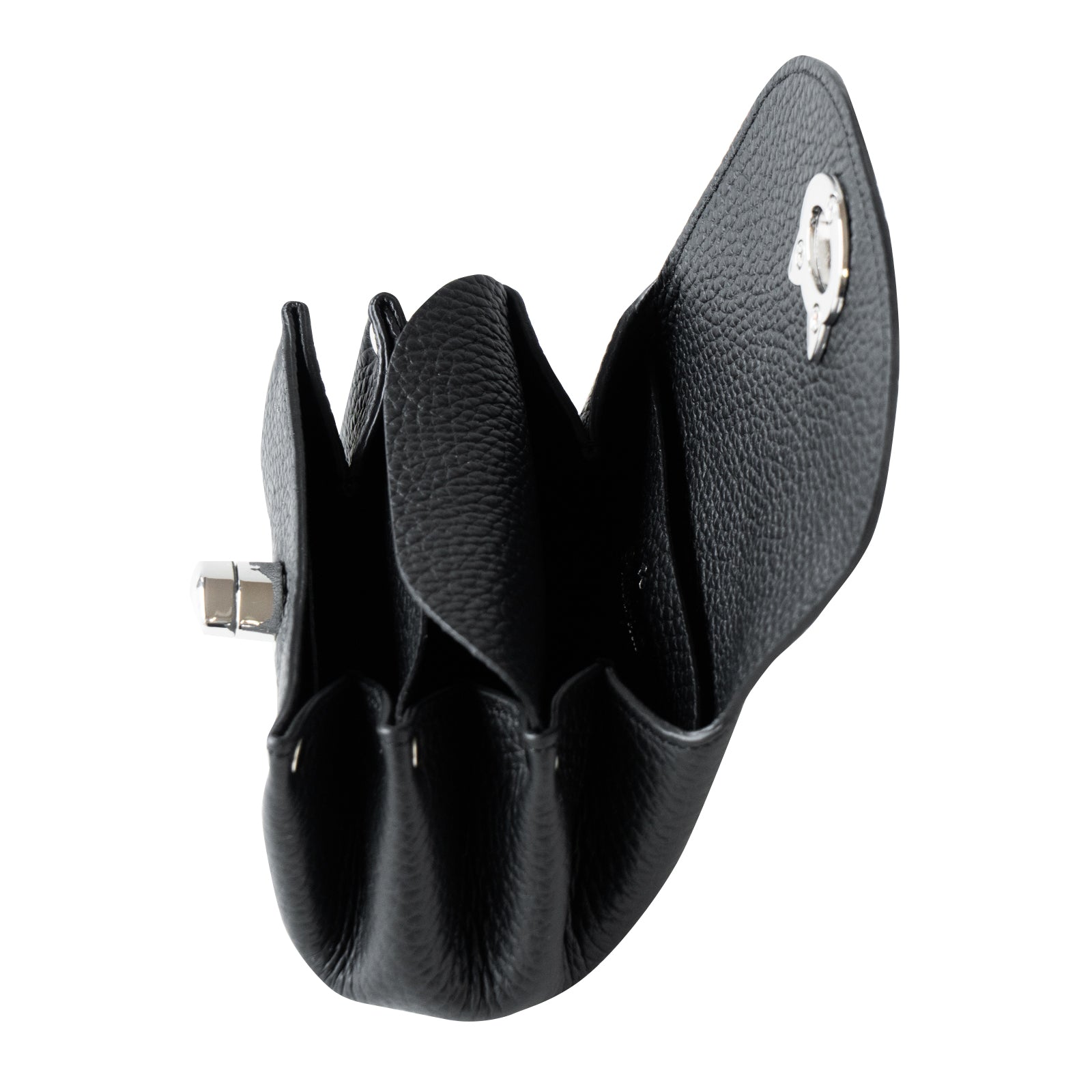 Shell Wallet CAT Cuir Mash / Black