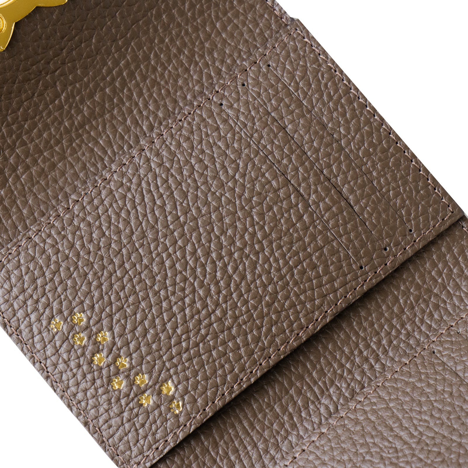Handy Wallet Nyapera Grande Cuir Mache / Chocolate