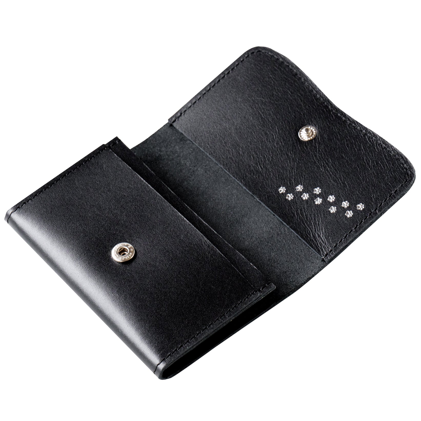 【10/21(火)22:00~ 26時間限定販売】トムキャット名刺入れ キップレザー / ブラック